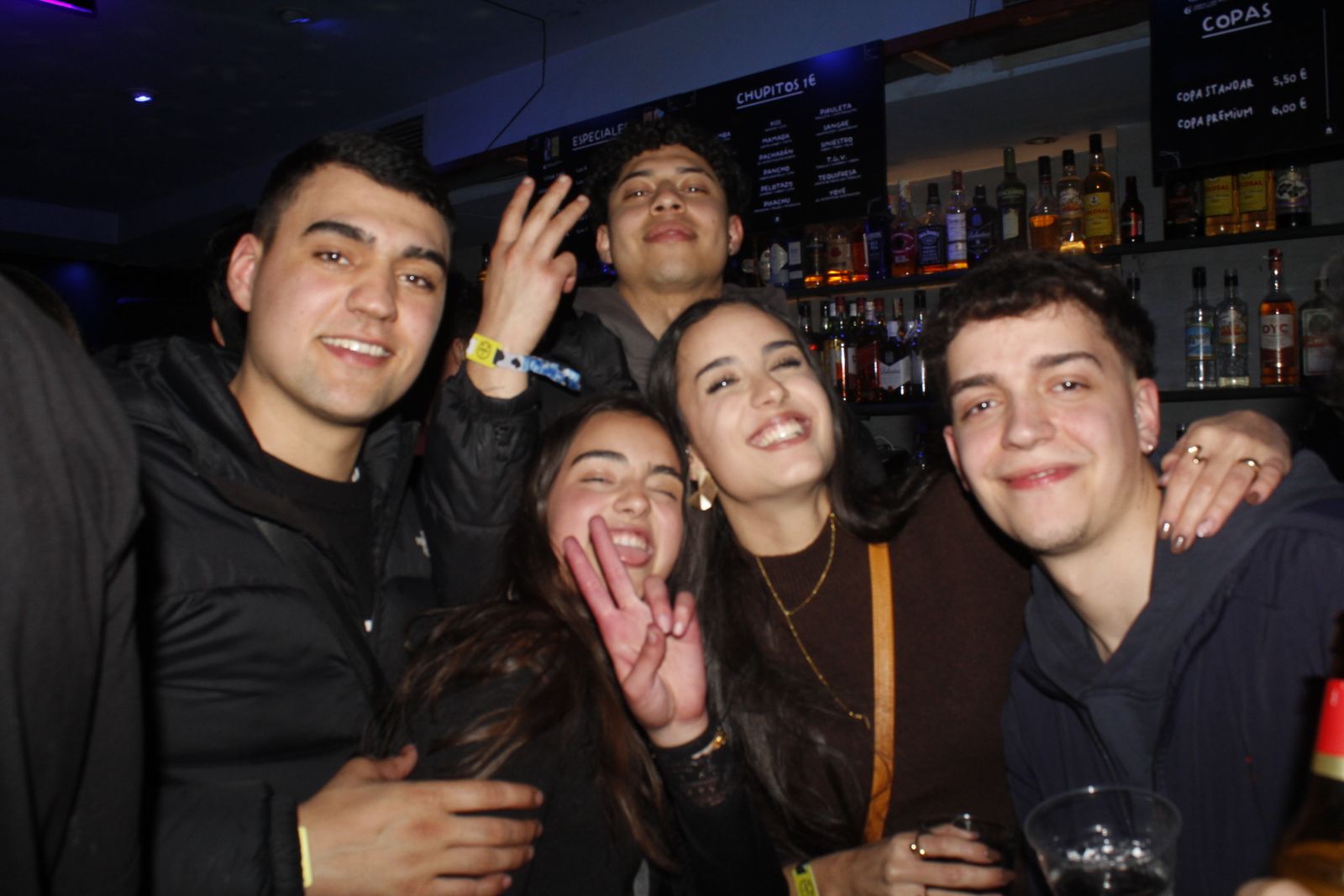 Salamanca de noche, sábado 8 de marzo