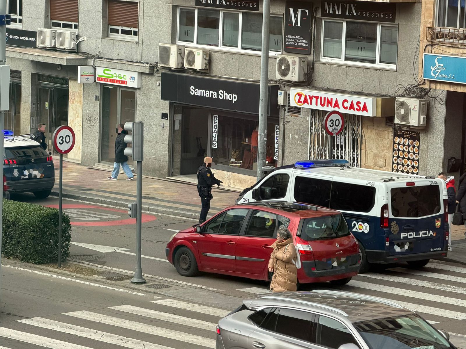 Vuelven a detener al varón que robóun camión de una frutería de Salamanca