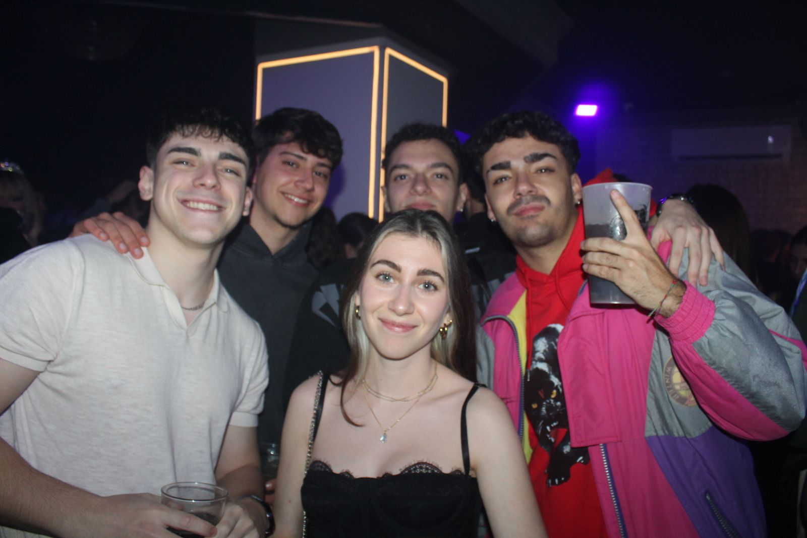 Salamanca de noche, sabado 20 de diciembre