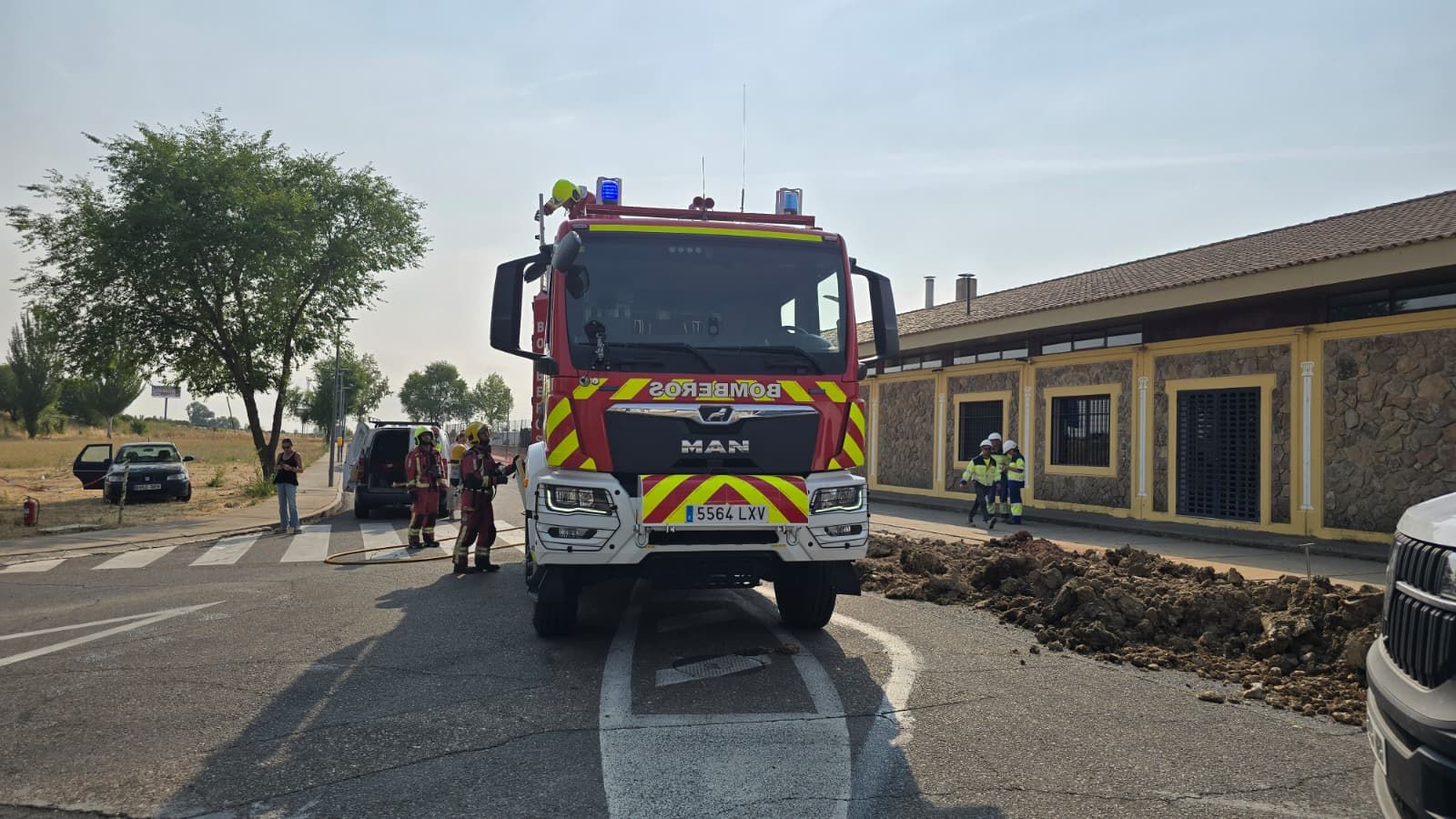 Fuga de gas en la calle Lago, Aldeabarán Santa Marta (9).jpg
