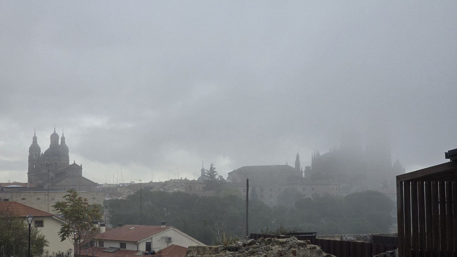 Niebla en Salamanca