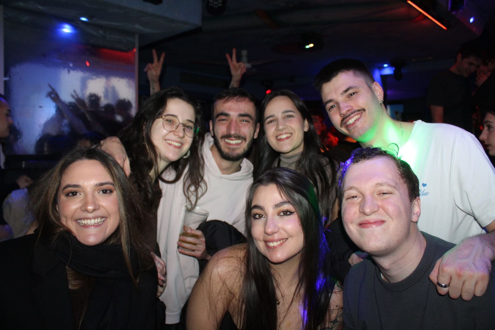 Salamanca de noche, sabado 24 de enero