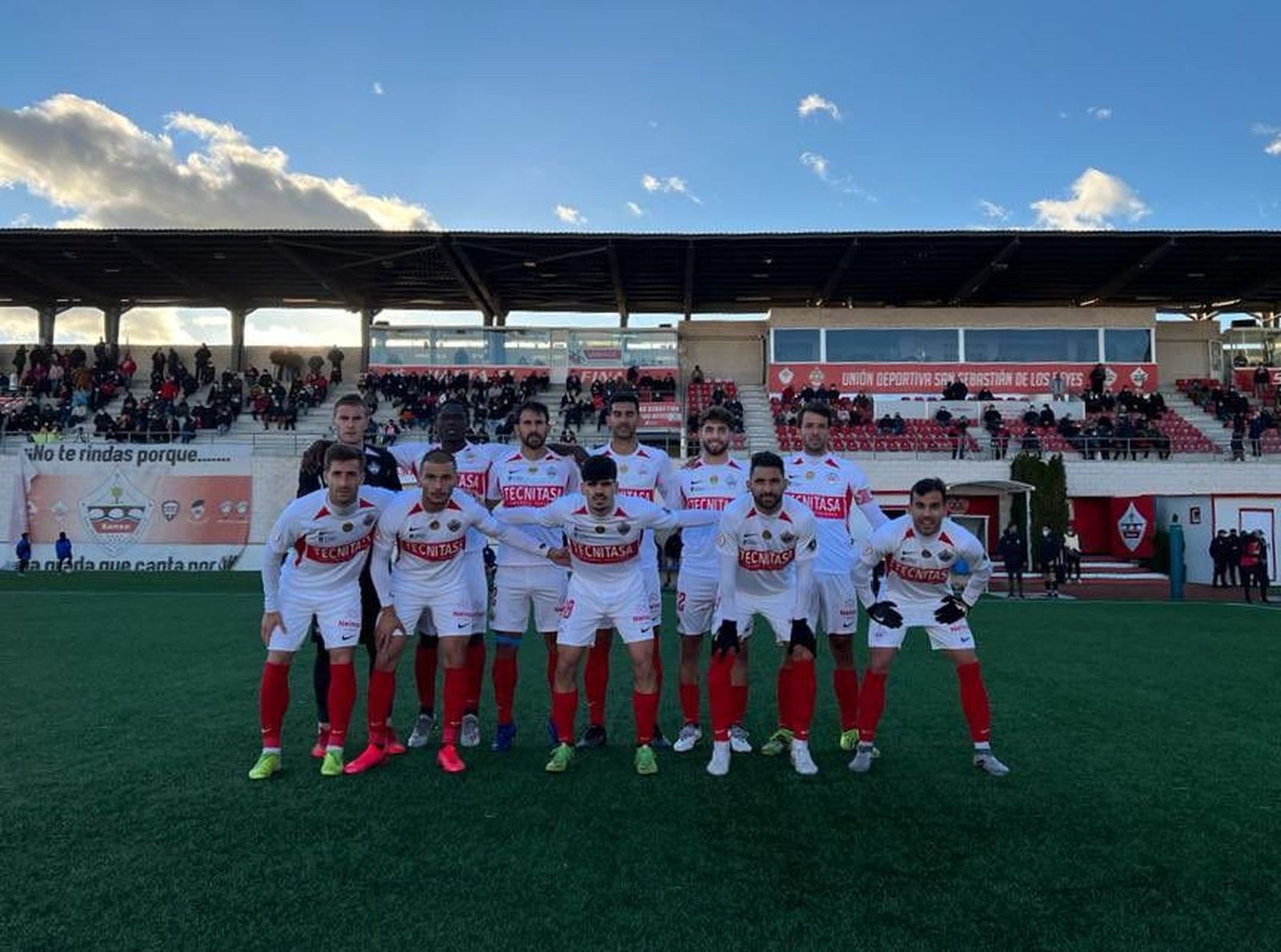 11 inicial del Sanse ante el Racing Ferrol / FOTO UD SANSE
