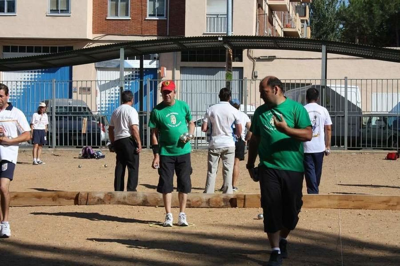 La petanca también está presente en las Ferias y Fiestas de Salamanca