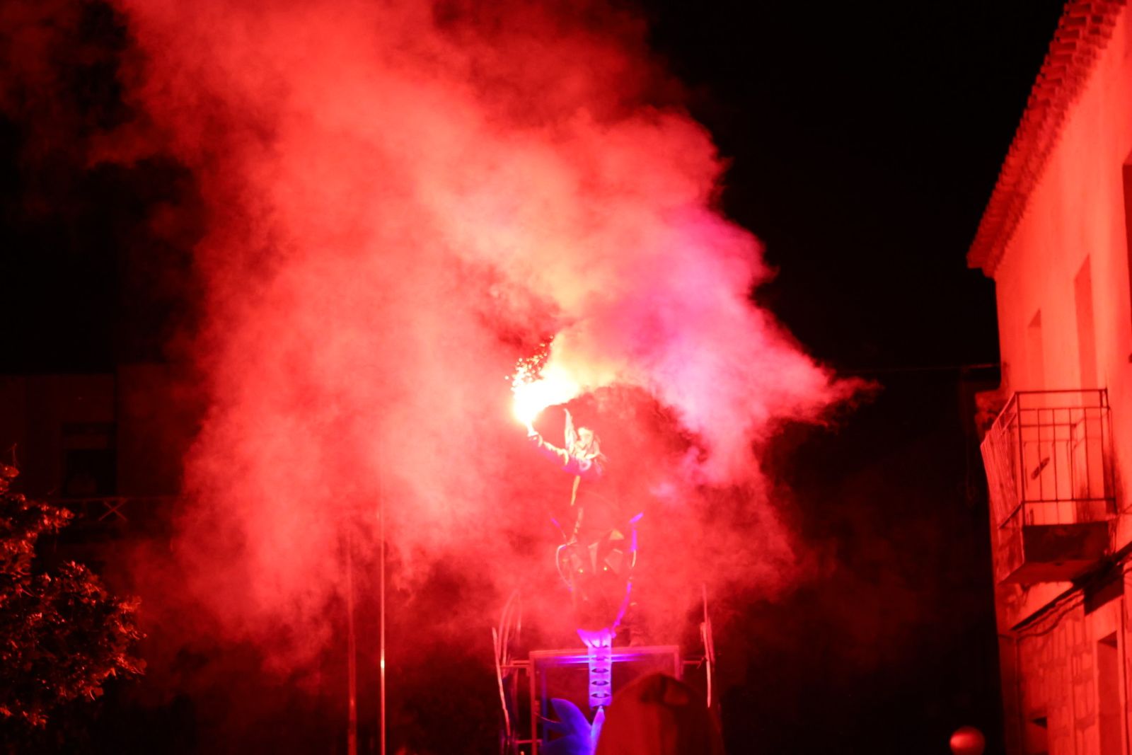 Correfoc Damonion en Villamayor