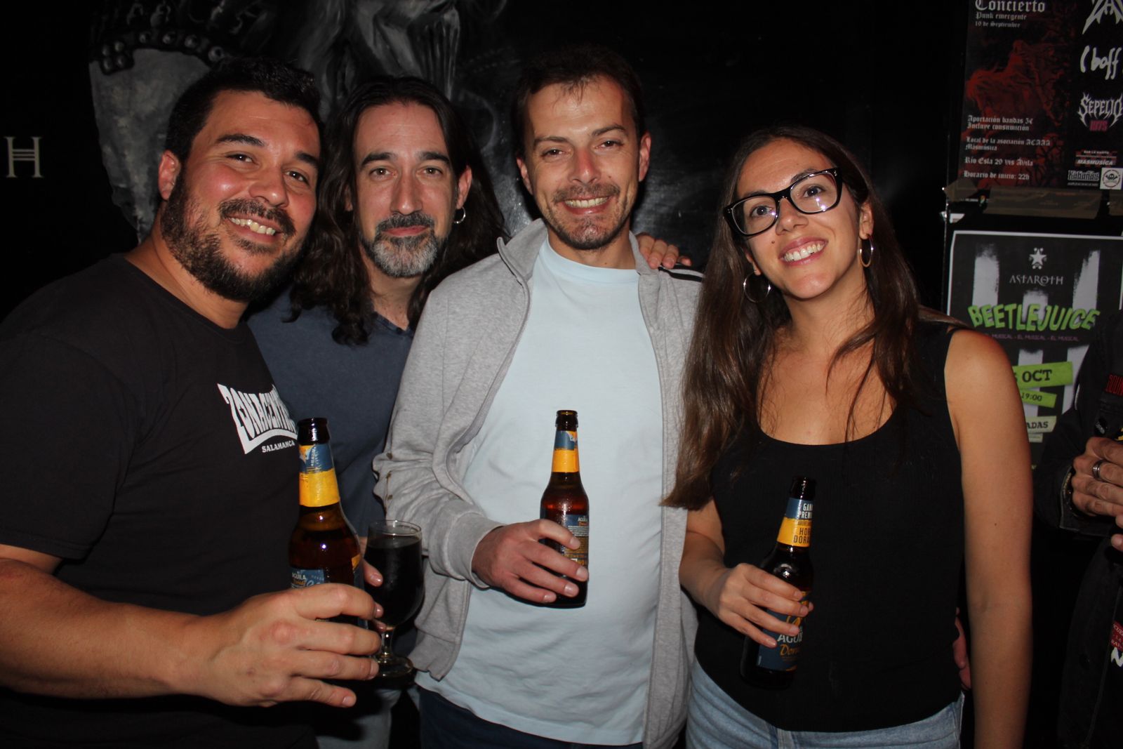 Salamanca de noche, sábado 13 de septiembre