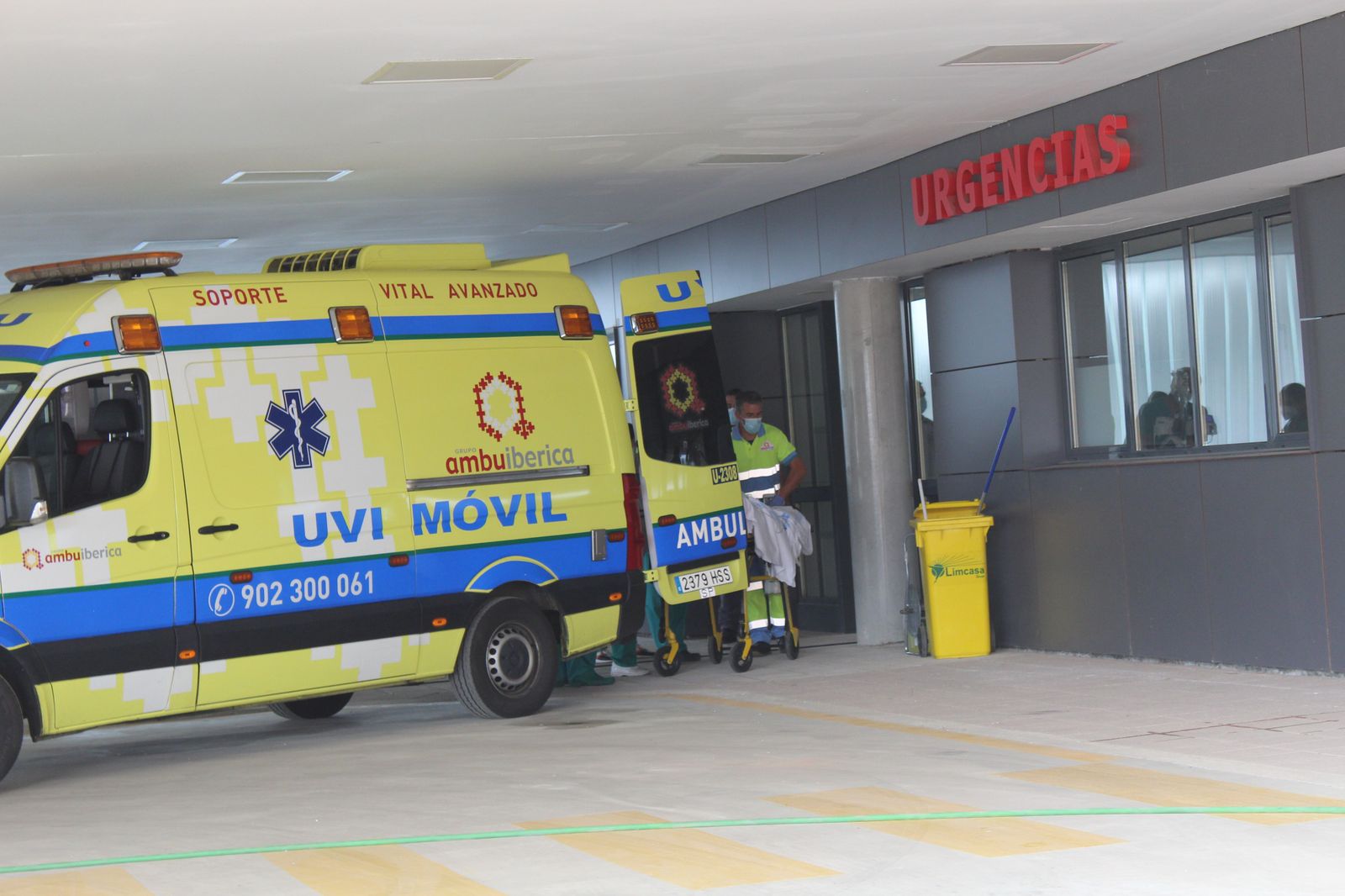 Traslado de hospitalizados de Hospital Virgen de la Vega al nuevo hospital