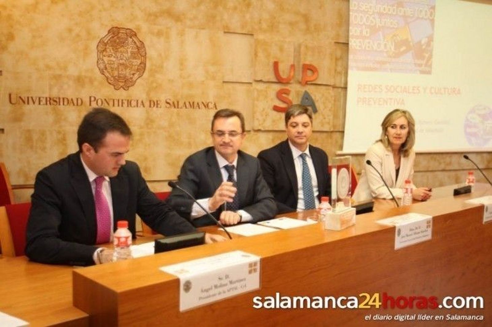 La UPSA acoge la entrega del premio Asfáleya a María Piedad López-Romero