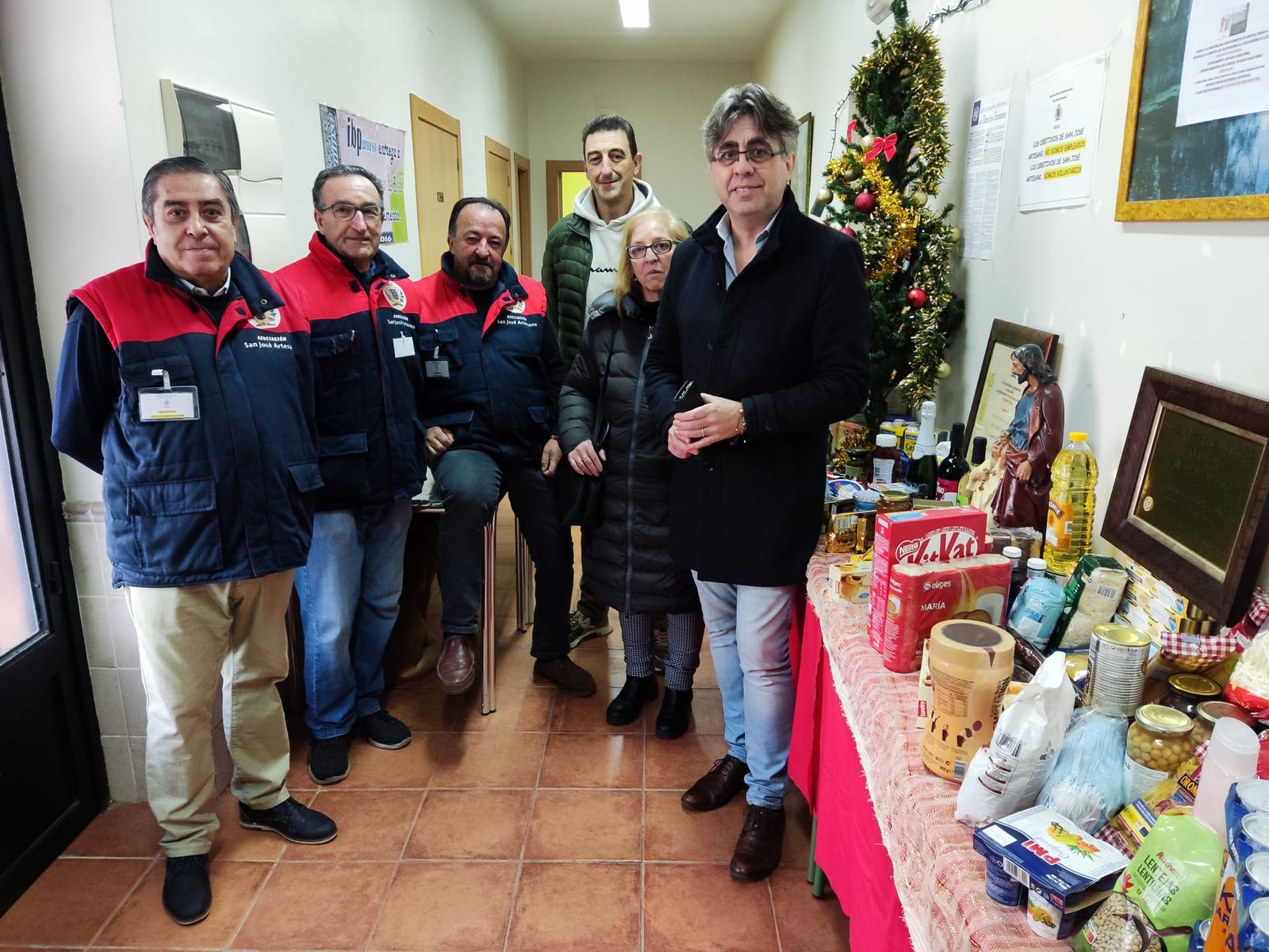 entrega cestas san josé Artesano