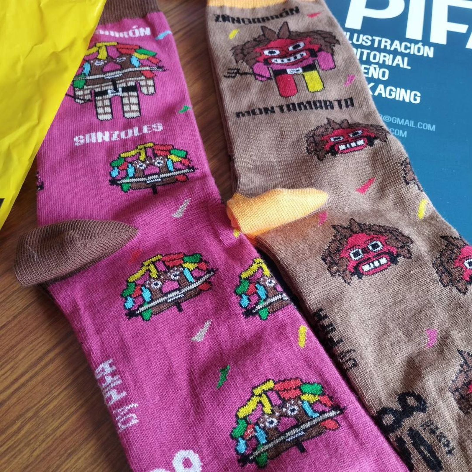 Los calcetines de las Mascaradas