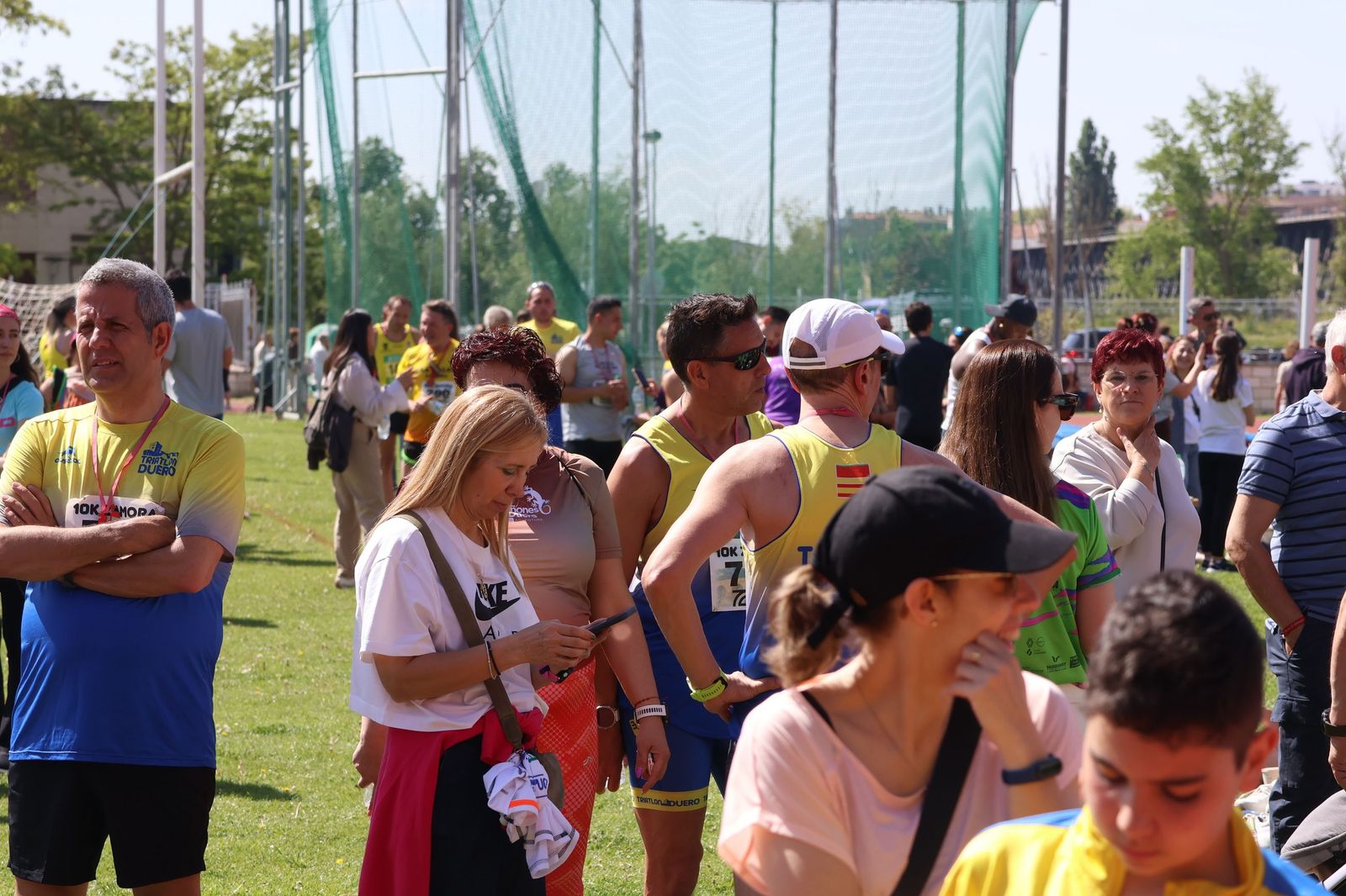 GALERÍA | Revive en imágenes la llegada a meta de los atletas en la Media Maratón de Zamora