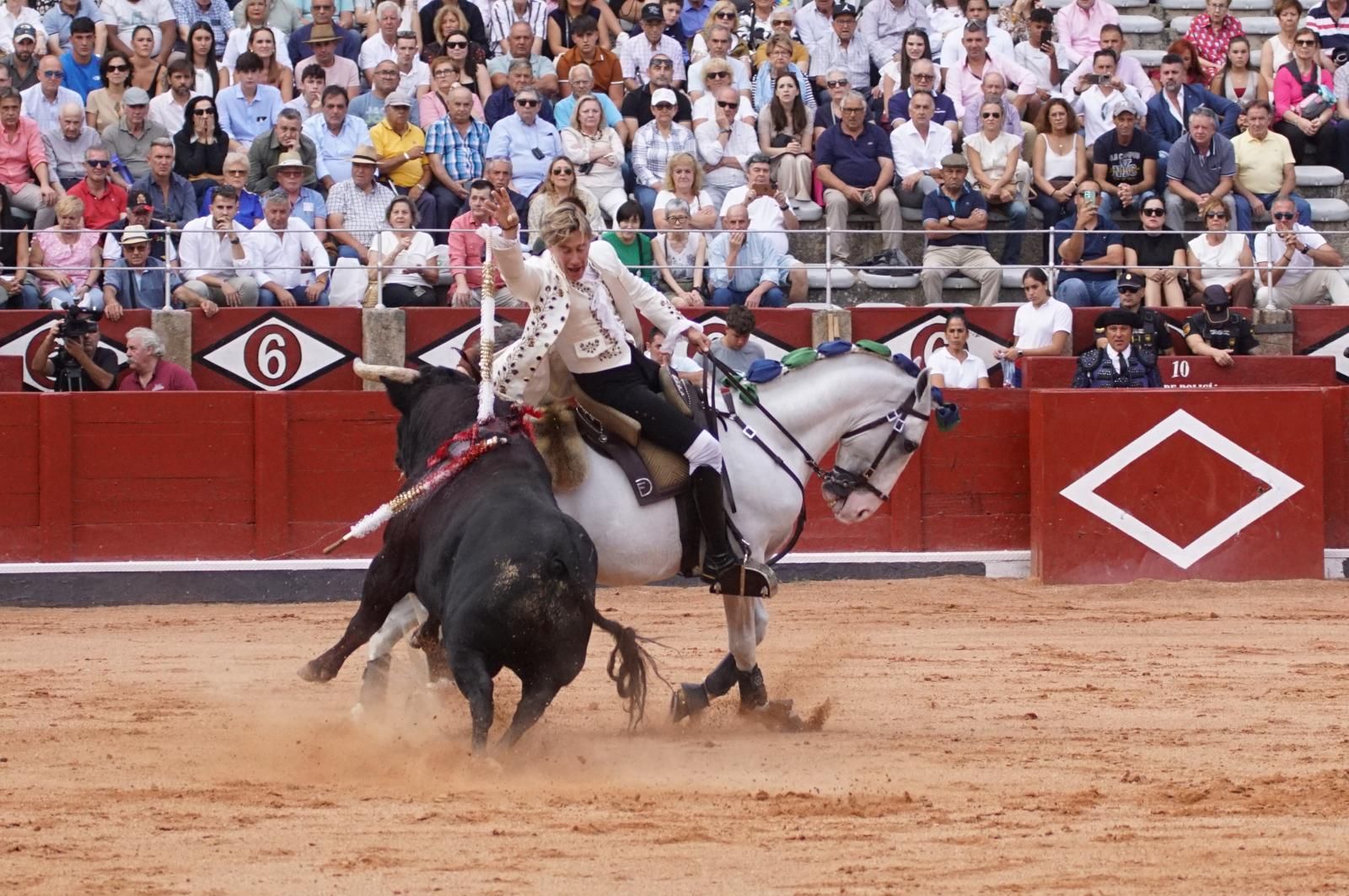 Exhibición de rejoneo en La Glorieta a cargo de Diego Ventura, Rui Fernandes y Sergio Galán