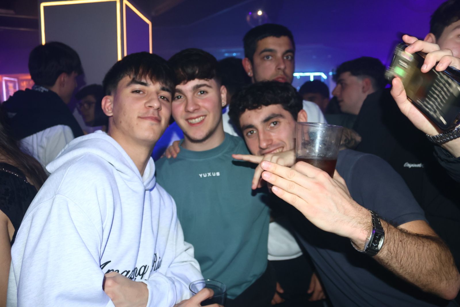 Salamanca de noche, jueves 19 de febrero