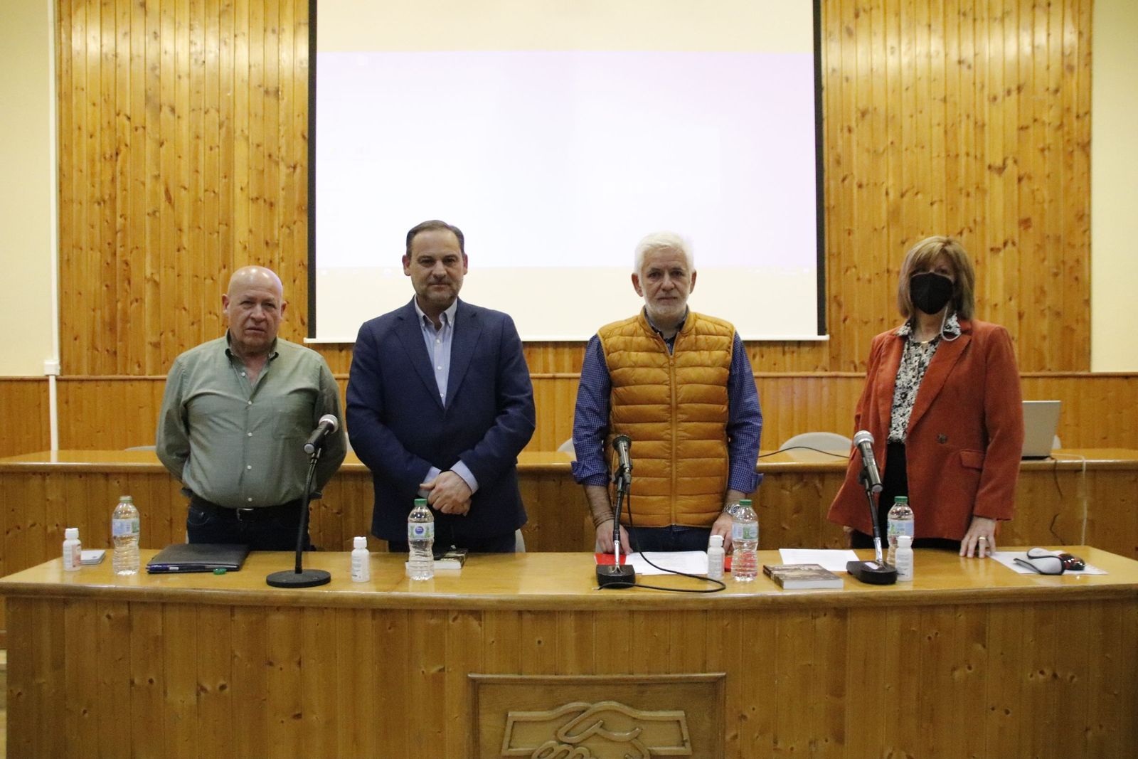 Conferencia-debate sobre la represión de los ferroviarios a nivel nacional y provincial. Fotos Andrea M.