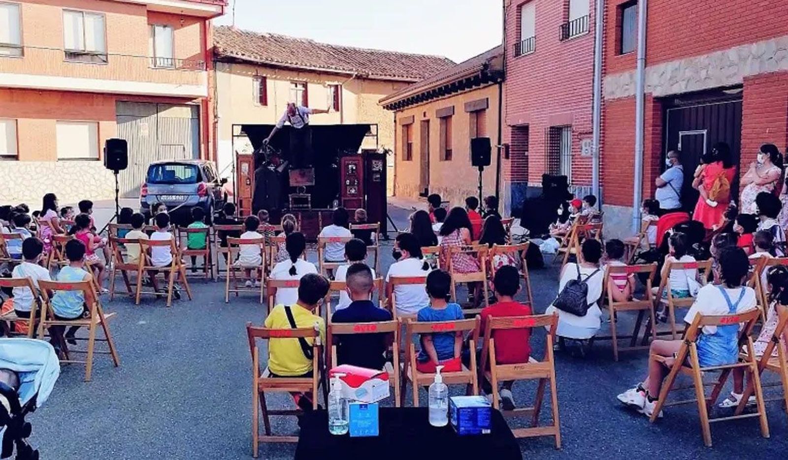 Un instante de las fiestas de San Cristóbal FOTO Benavente Digital