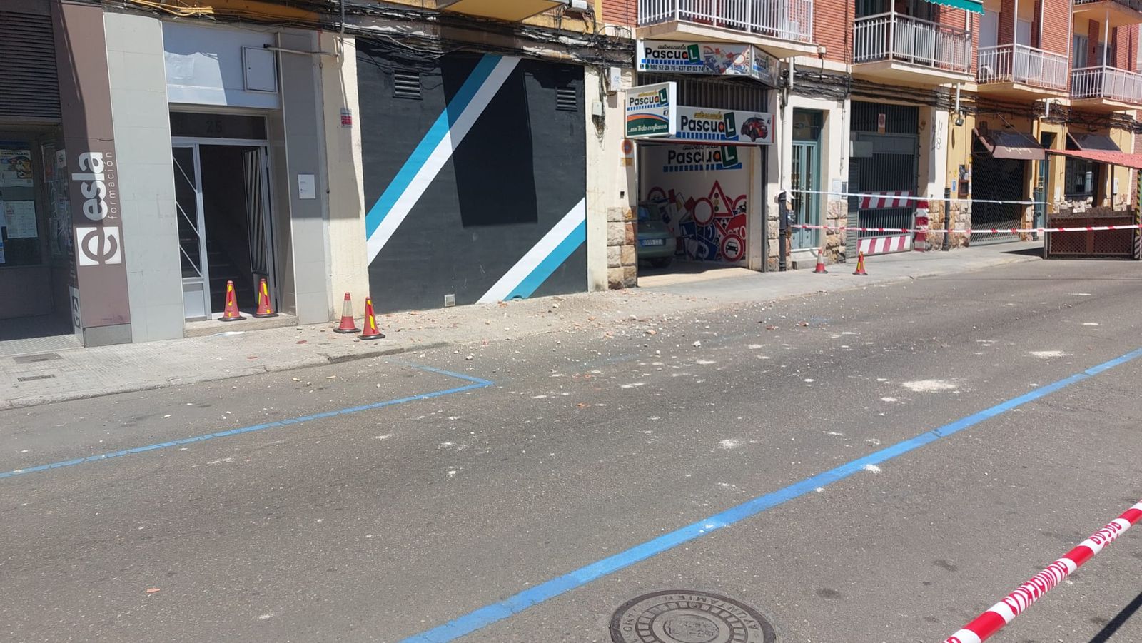 GALERÍA | Se mantiene el despliegue en Pablo Morillo por peligro de desprendimientos