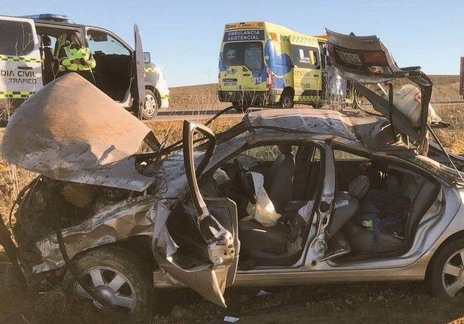 Imagen de archivo de un accidente