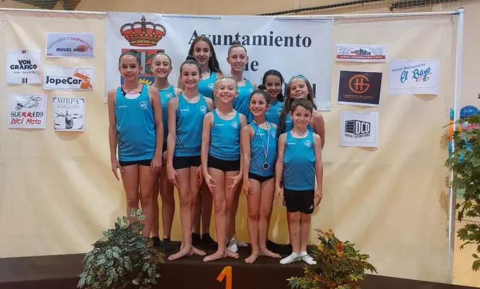 El Rítmica Benavente cierra la temporada con varios podios