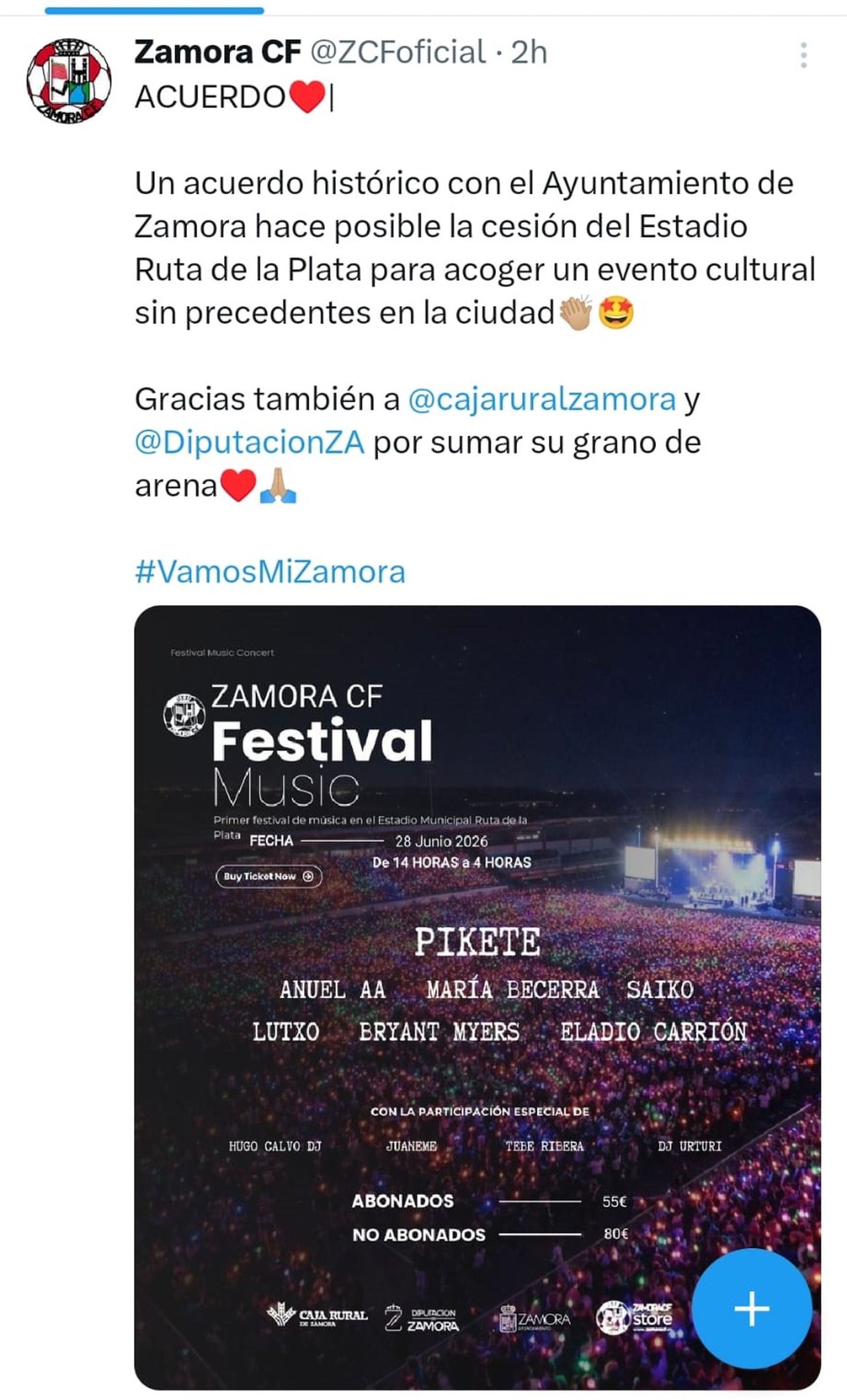 Un nuevo festival en el Ruta de la Plata