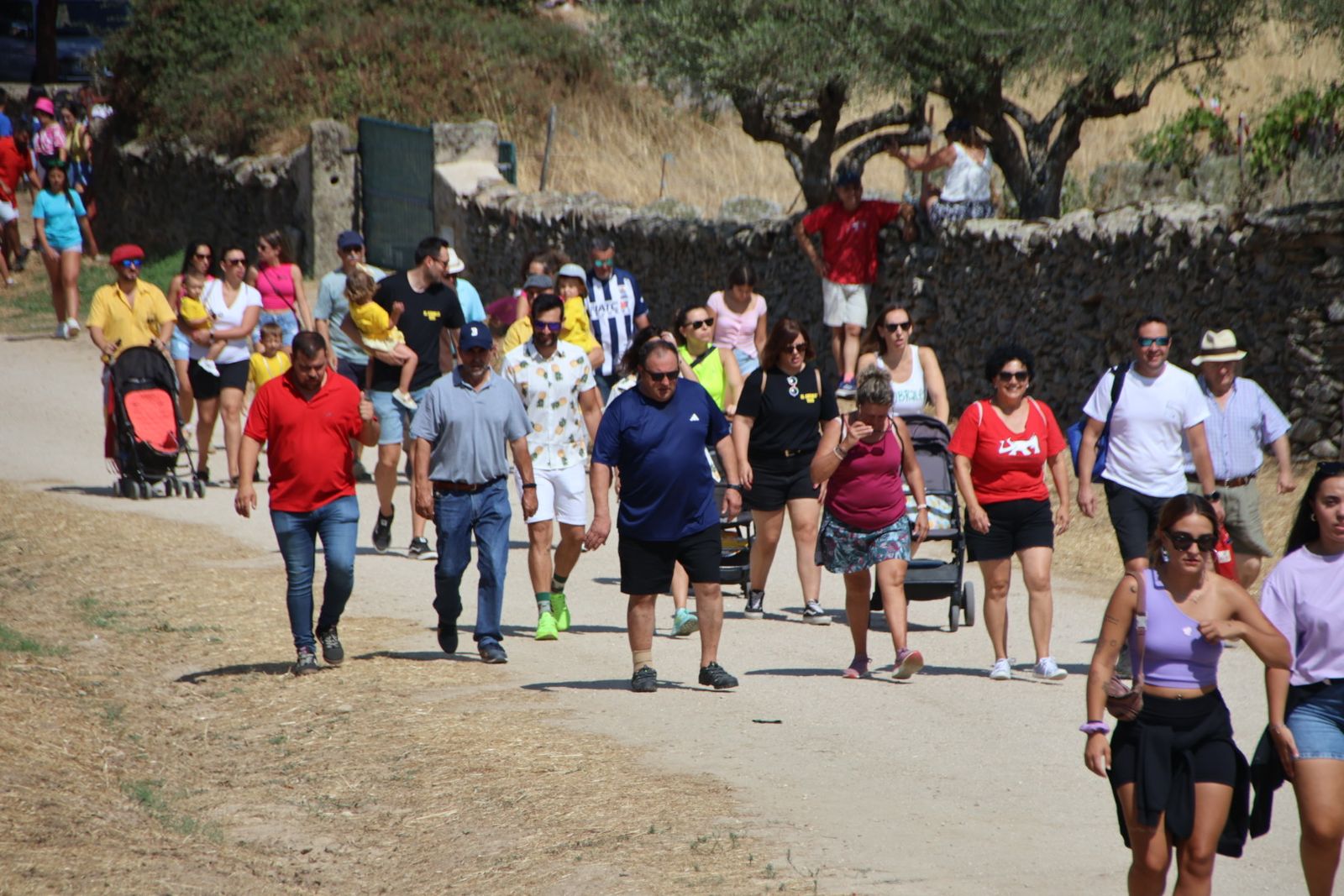Lumbrales encierro a caballo