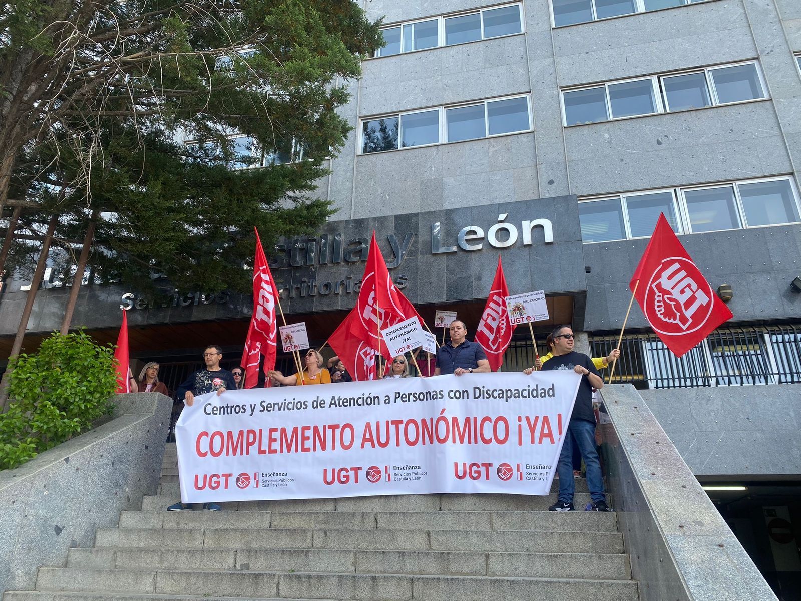 Un instante de la manifestación
