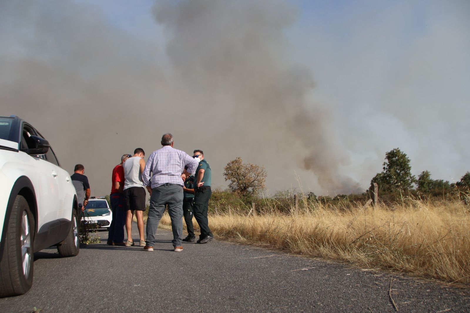 El incendio de Cipérez (IGR2) llega hasta Cerezal de Puertas