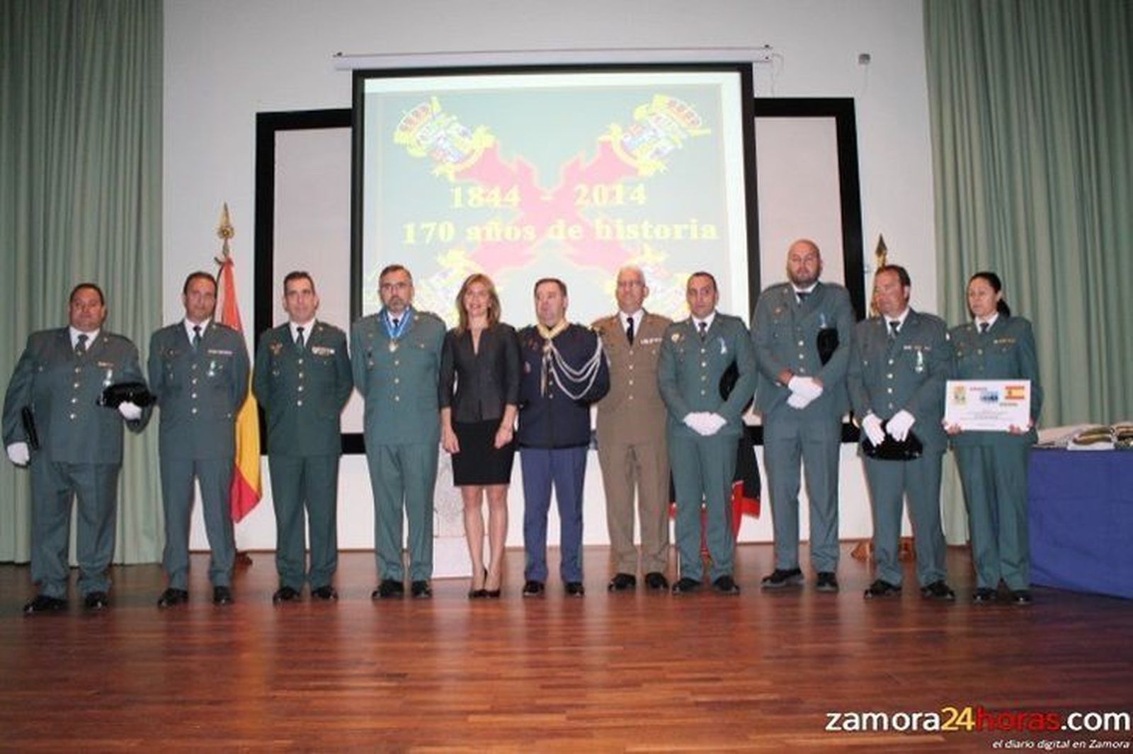 La Guardia Civil de Zamora celebra su 170 aniversario