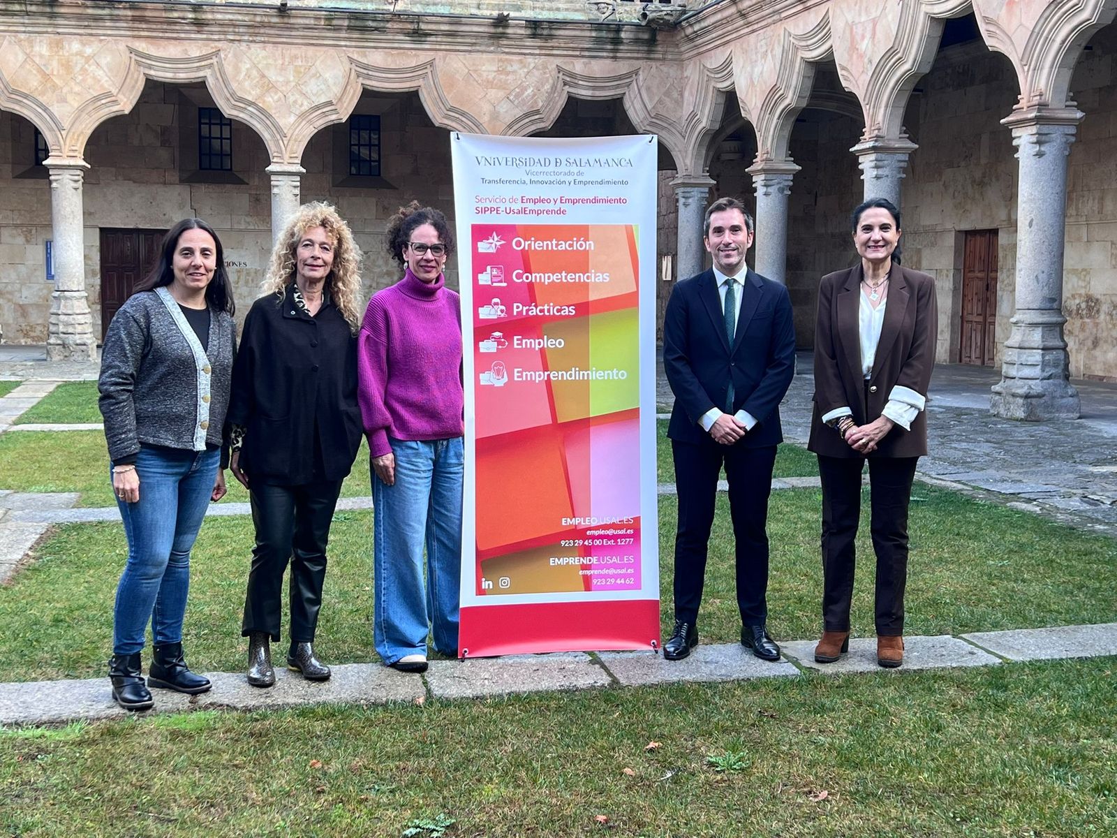 Presentación de la XXIII edición de la Feria de Empleo de la Universidad de Salamanca