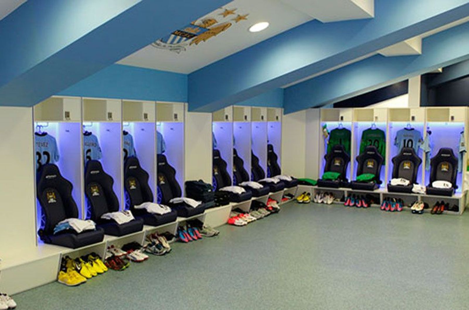 Vestuario manchester city