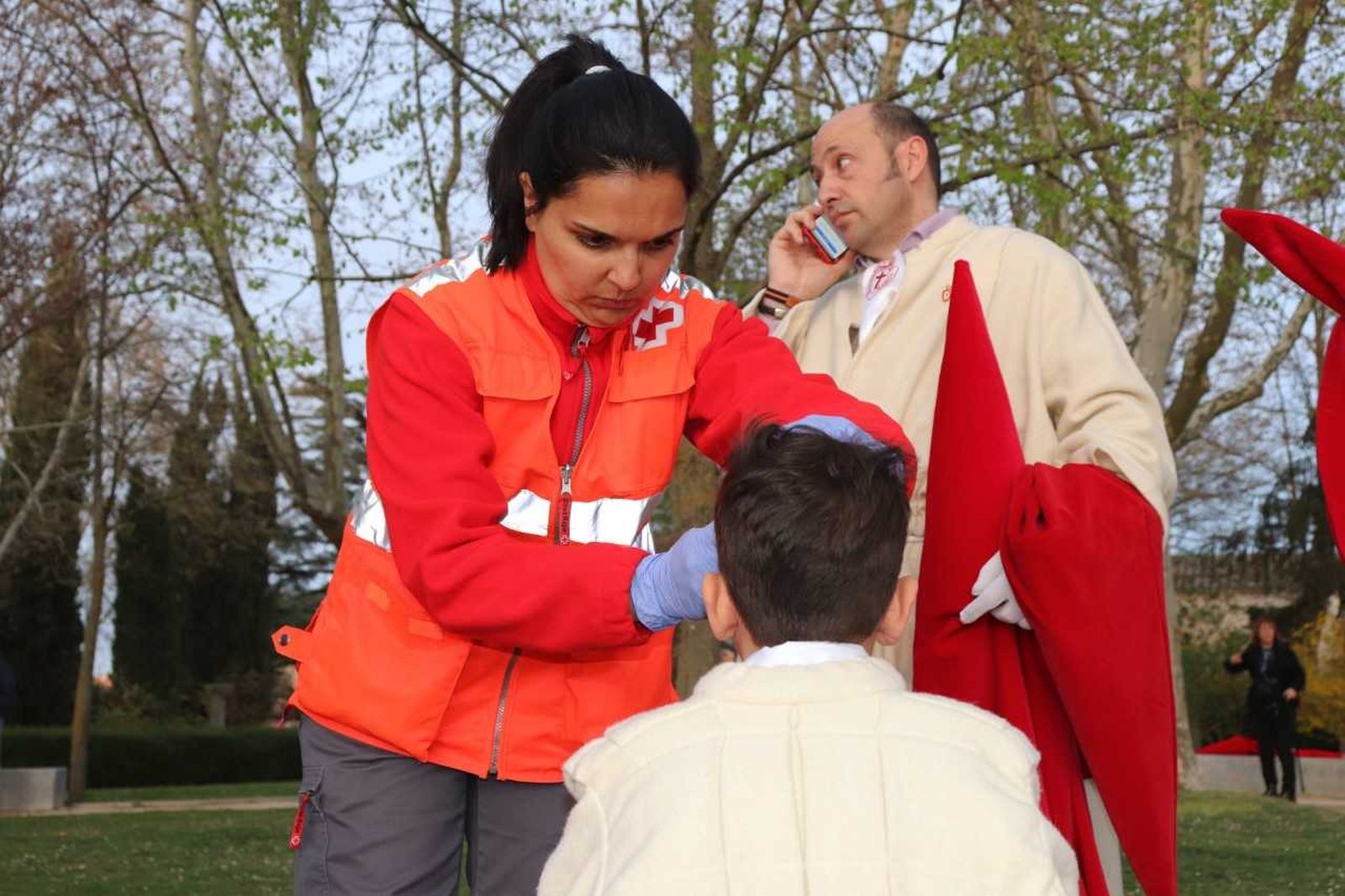 Dispositivo de Cruz Roja en Semana Santa
