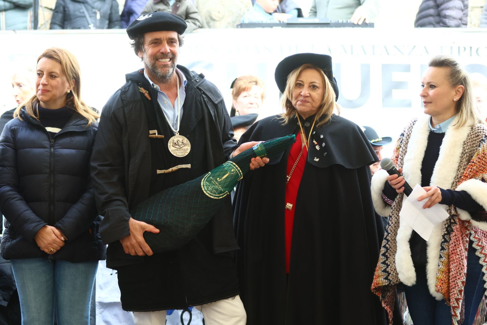 Desfile arriero y matanza típica en Guijuelo