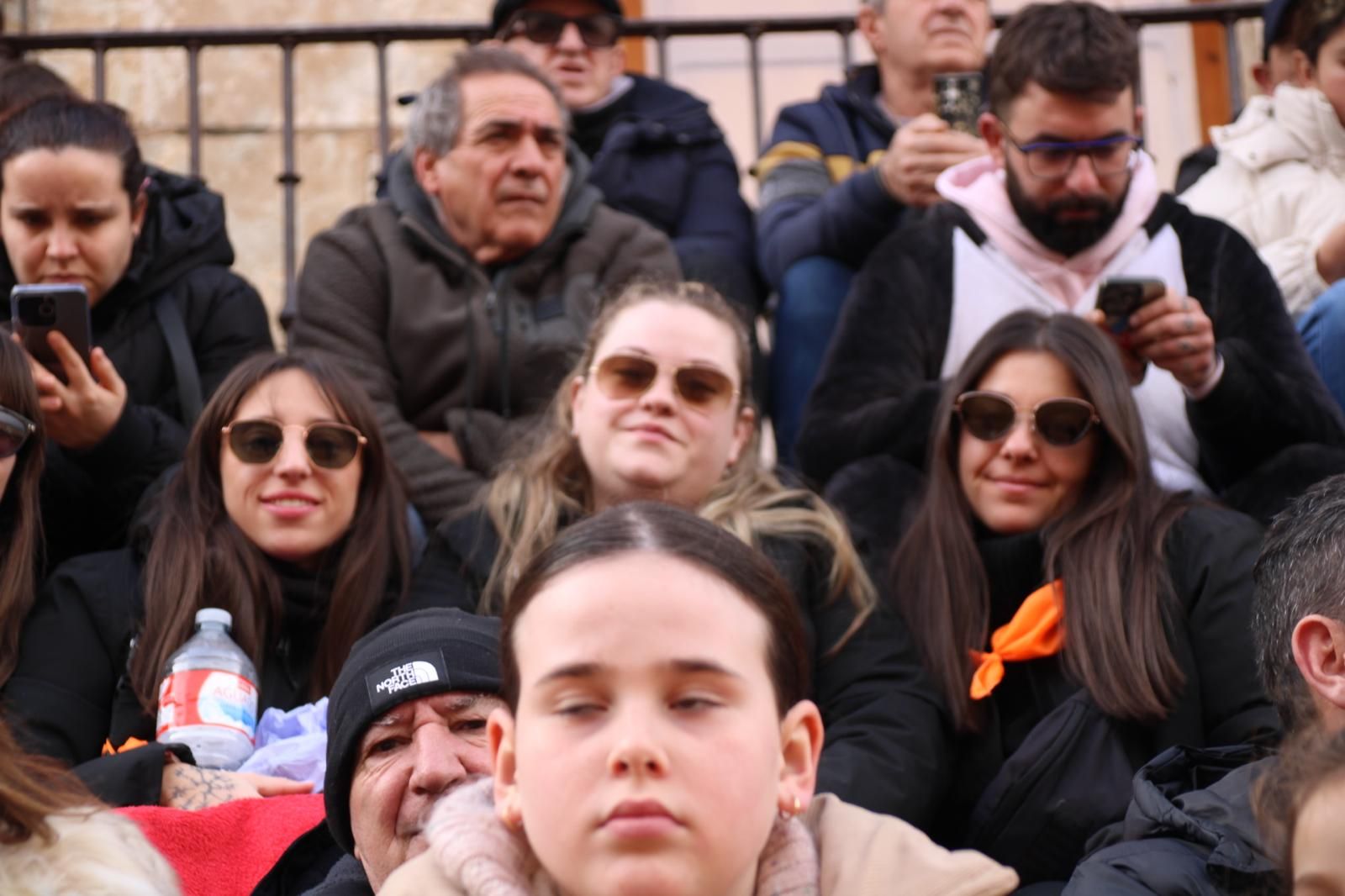 Ambiente del Encierro tradicional del lunes 17 de febrero