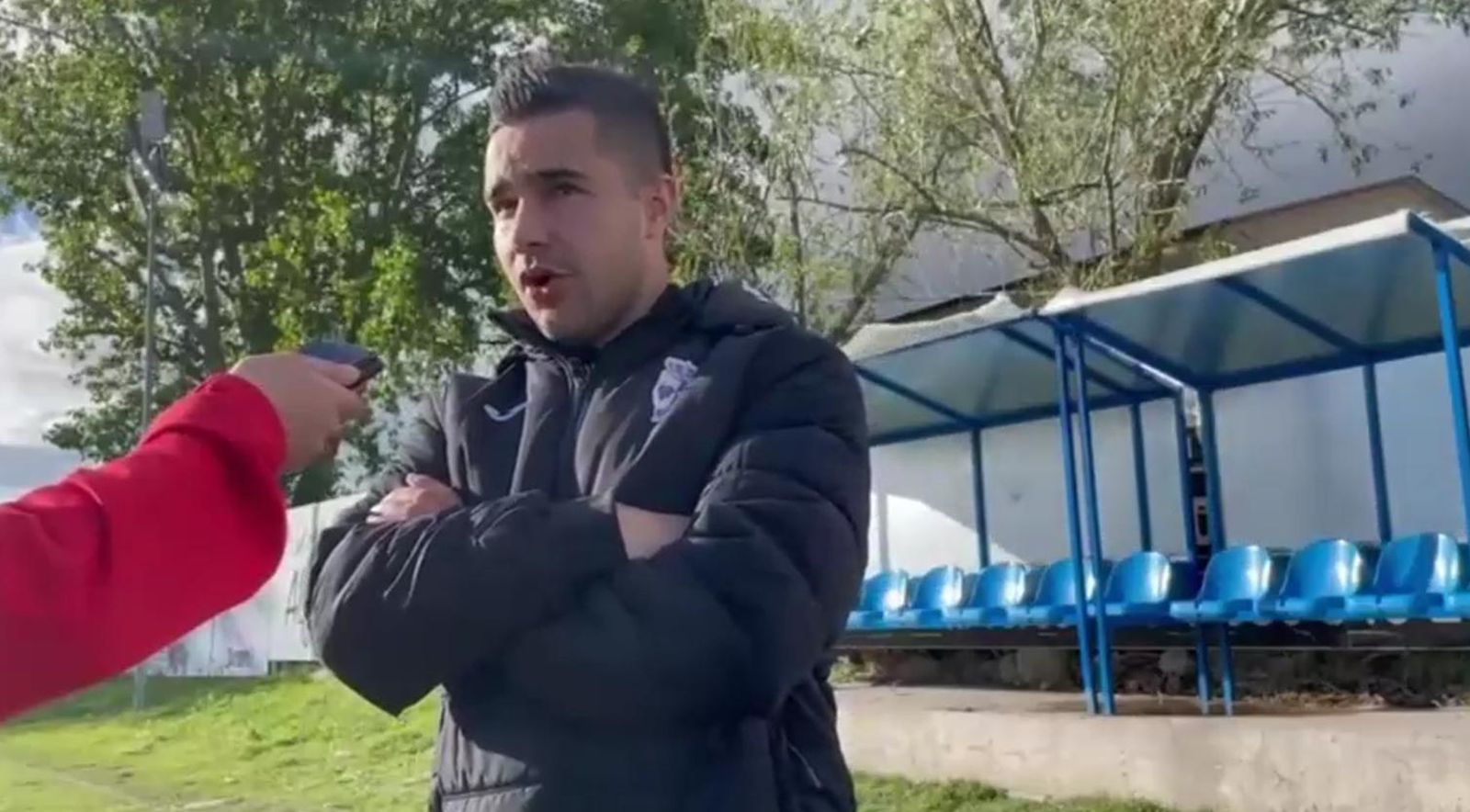 Víctor Martín 'Oji', segundo entrenador del CD Villaralbo. Archivo