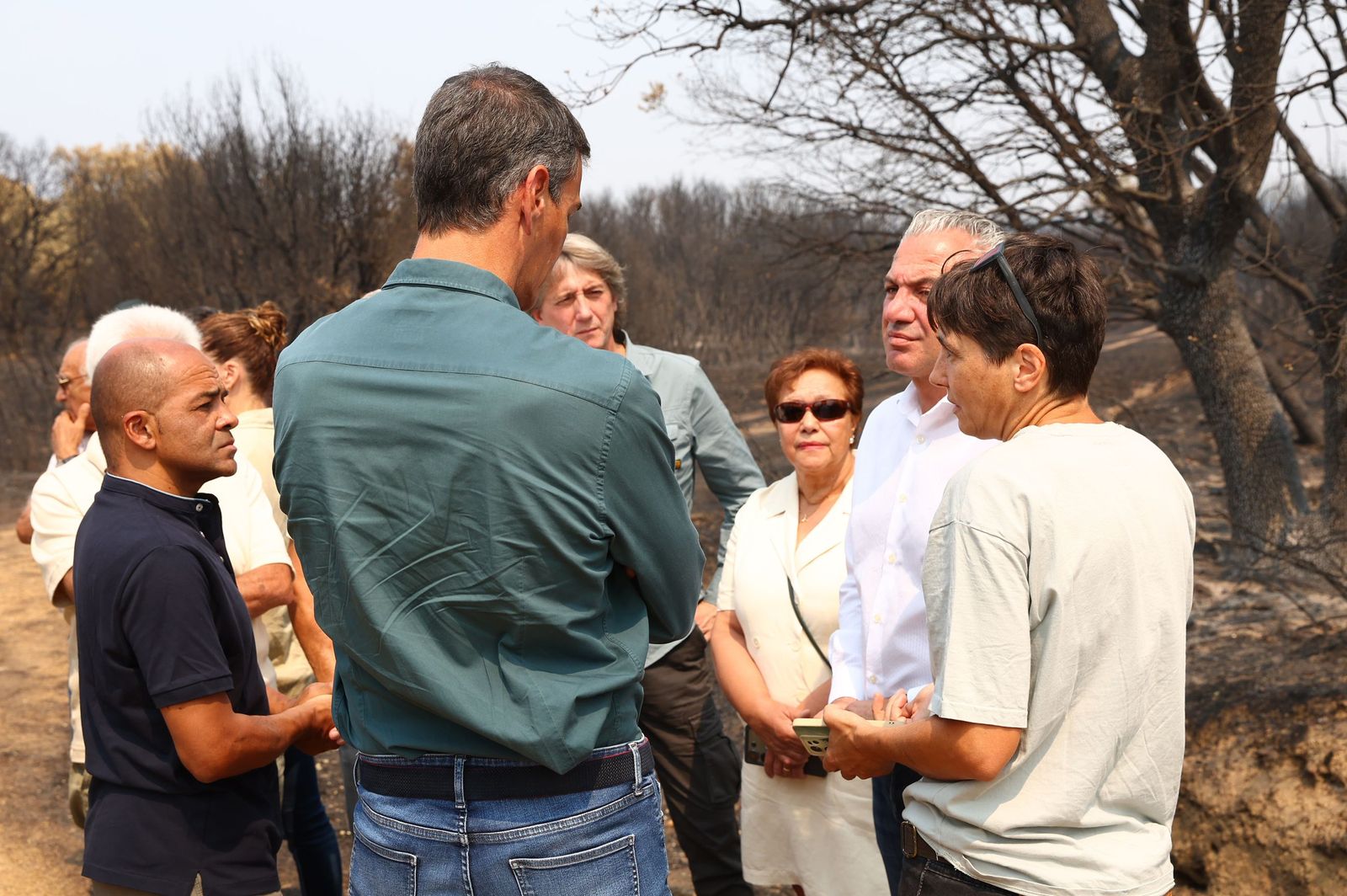 GALERÍA | Así ha sido la visita de Pedro Sánchez a Molezuelas de la Carballeda