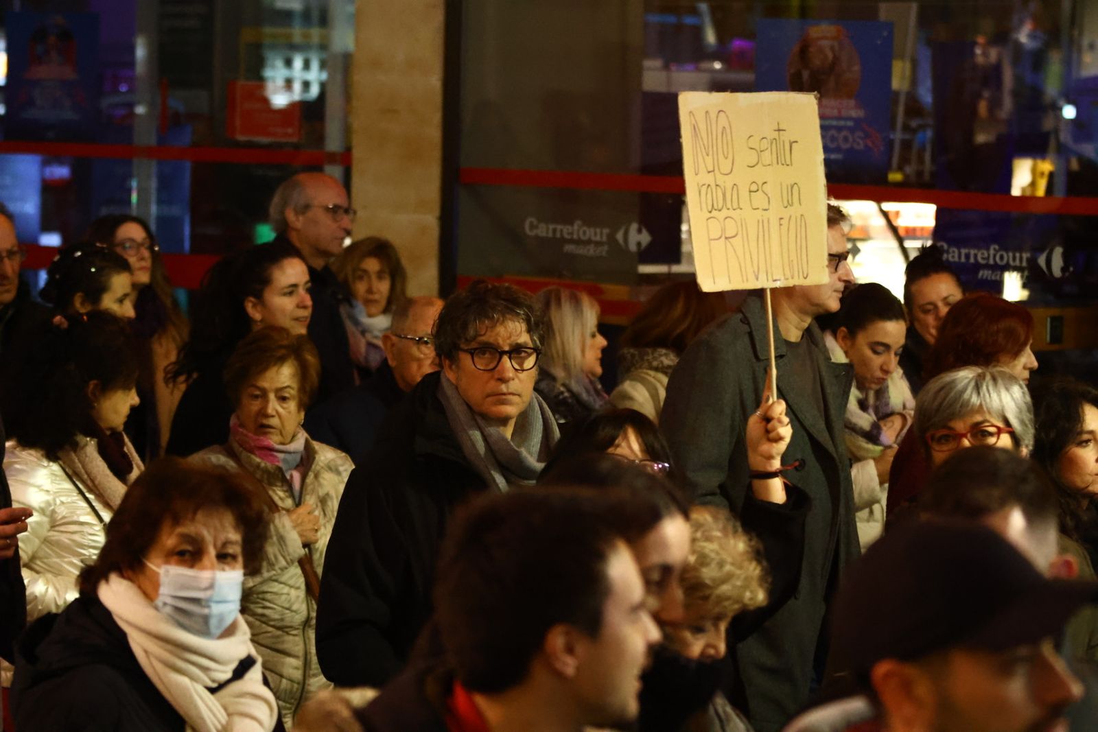 Manifestación por el 8M en Salamanca