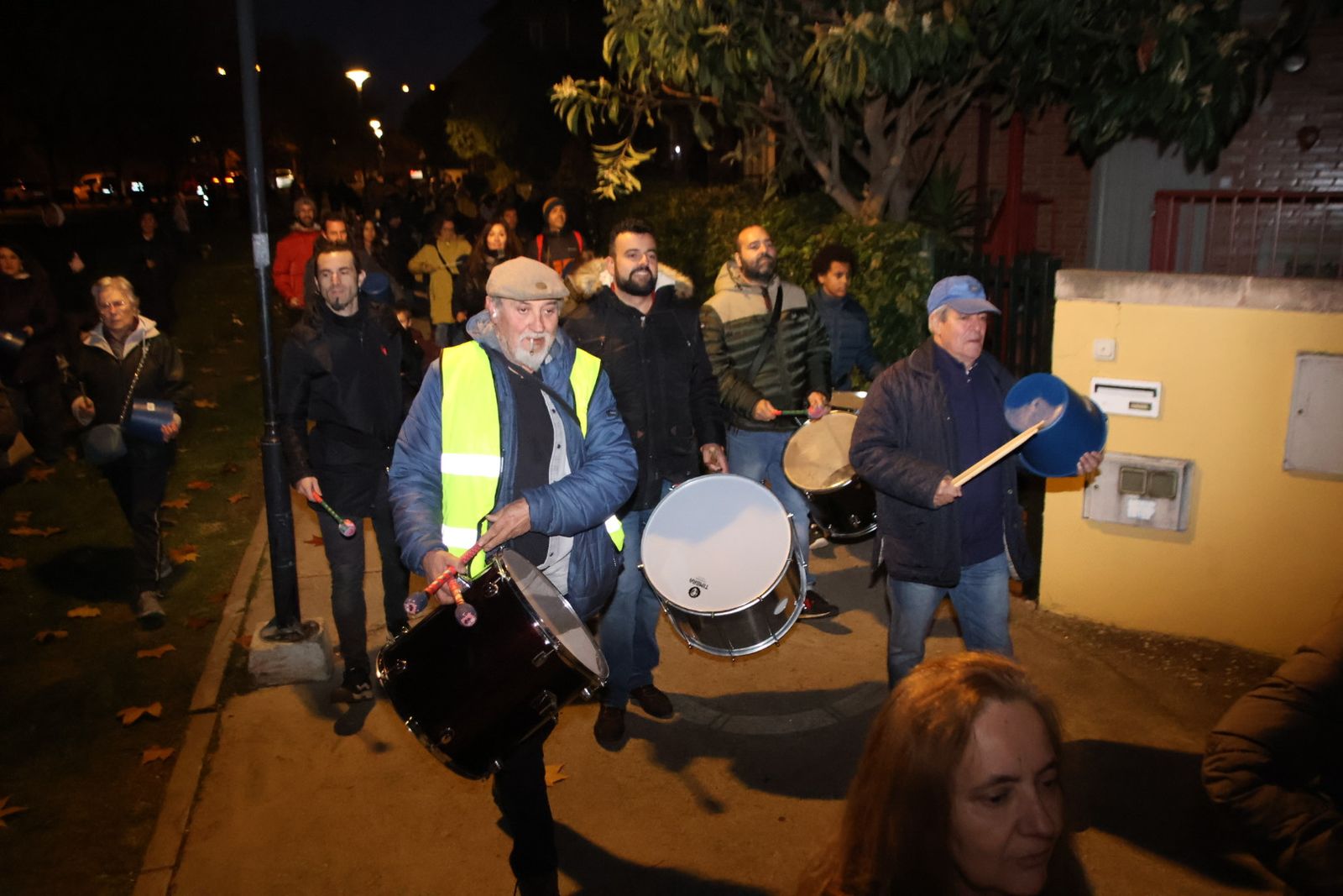 Pasacalles, batucada día Santa Cecilia