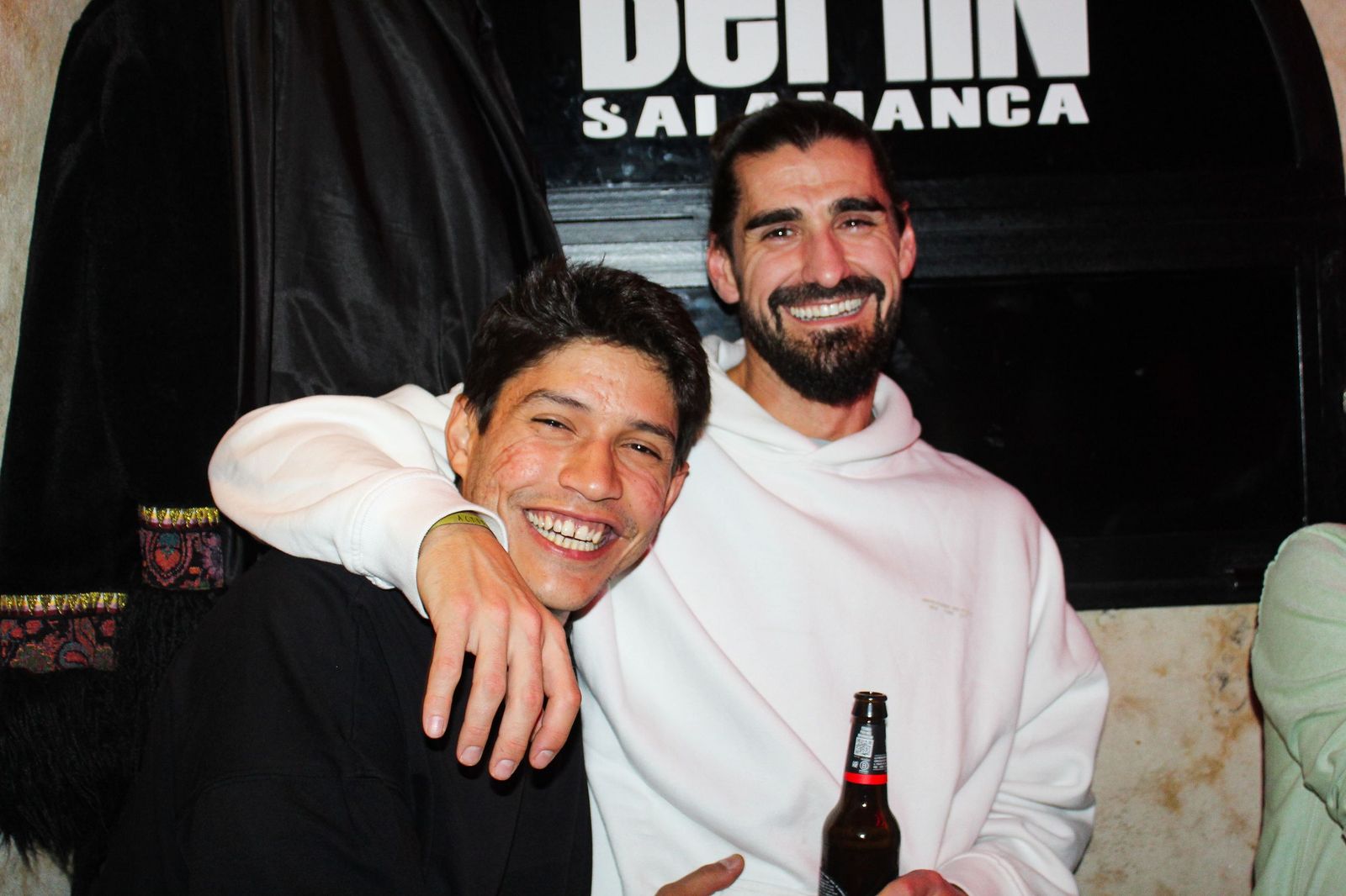 Salamanca de noche, sábado 6 de diciembre