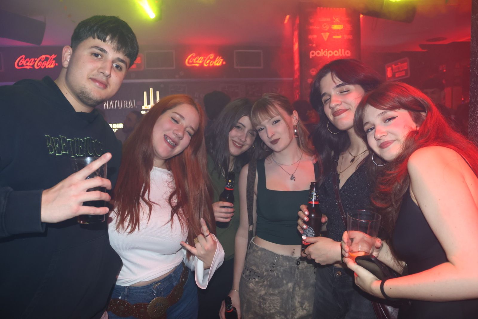 Salamanca de noche, jueves 19 de febrero