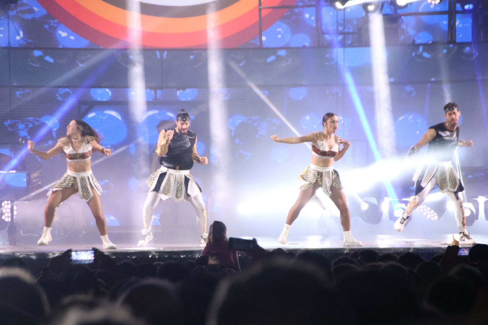 Panorama en la plaza Mayor de Guijuelo