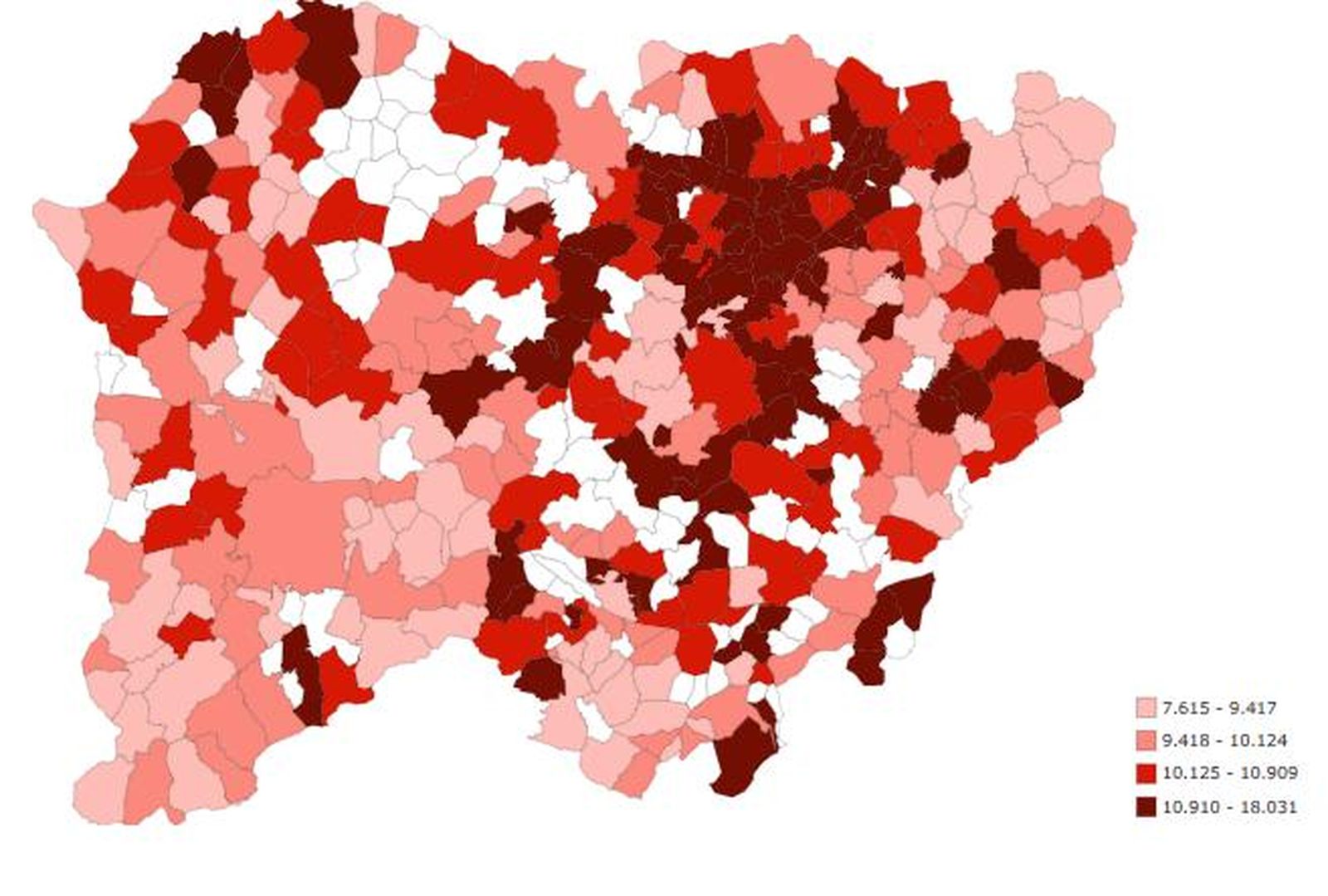 Renta media por persona en Salamanca 