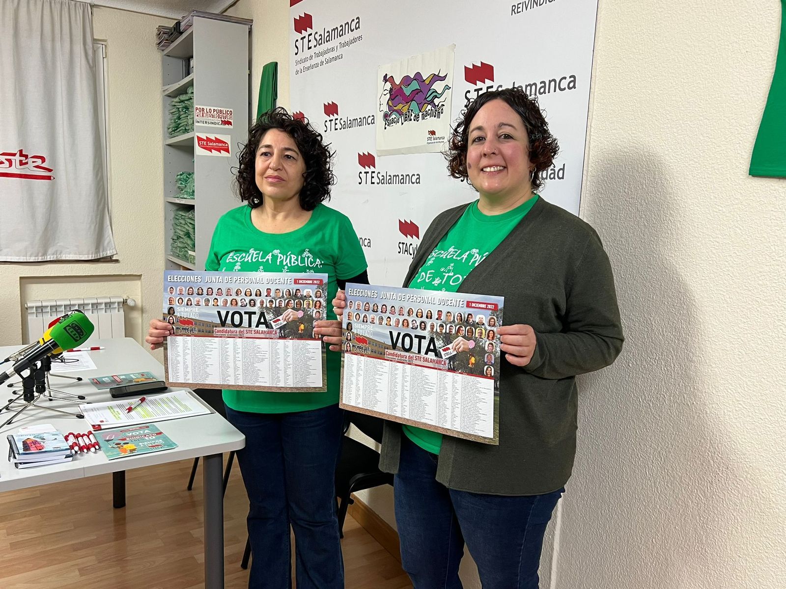 El STE de Salamanca ante las elecciones sindicales del 1 de diciembre: "Sabemos que nos va a tocar seguir luchando y resistiendo"