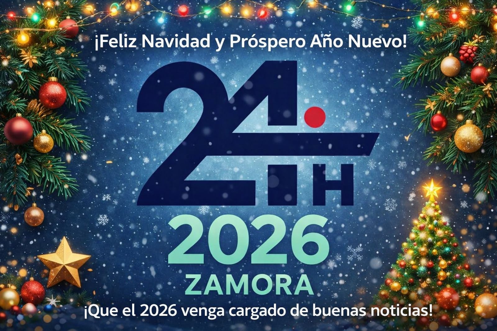 Zamora 24 horas les desea una feliz Navidad