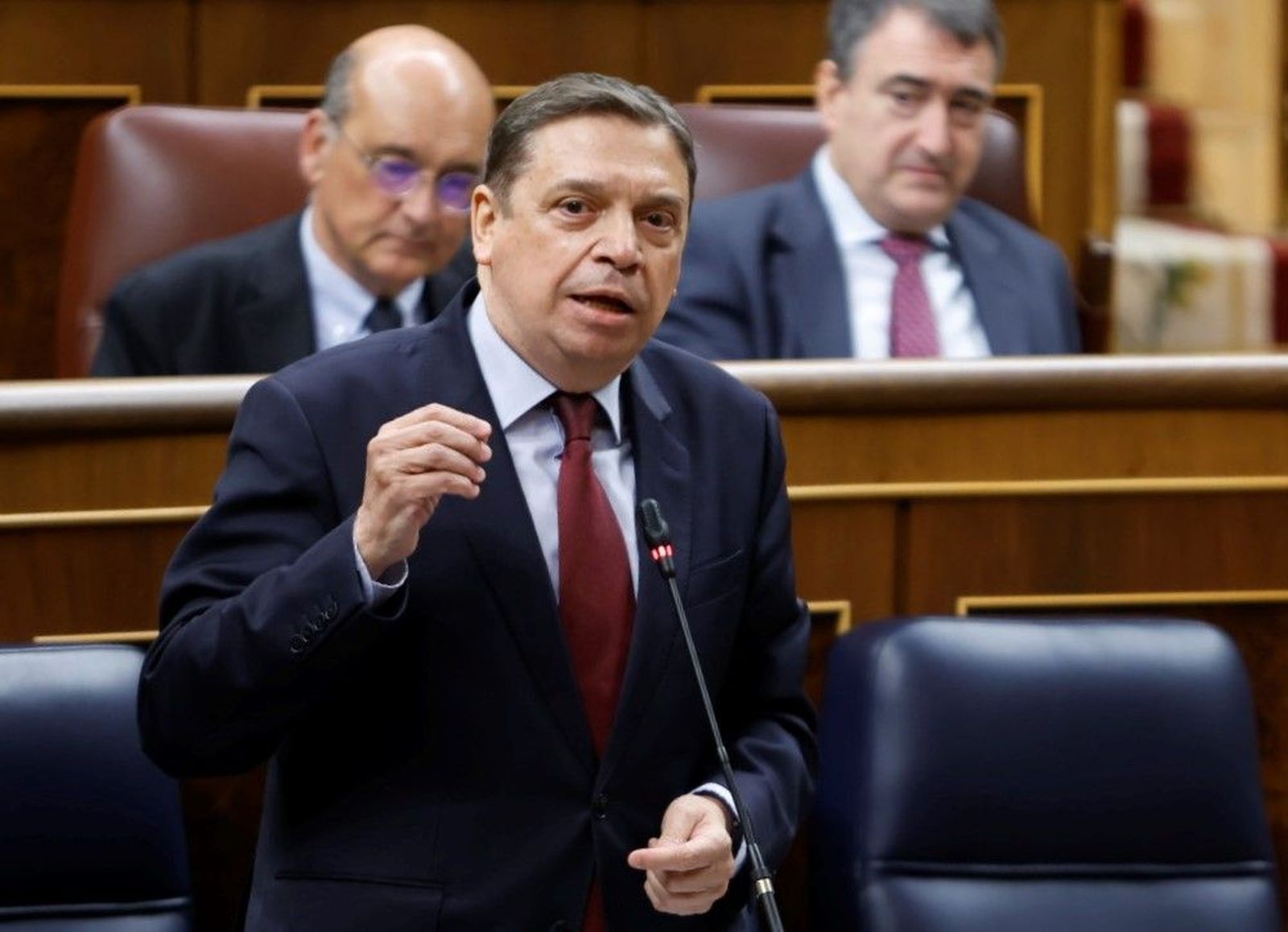 Ministro de Agricultura, Luis Planas. Foto Subdelegación del Gobierno de España