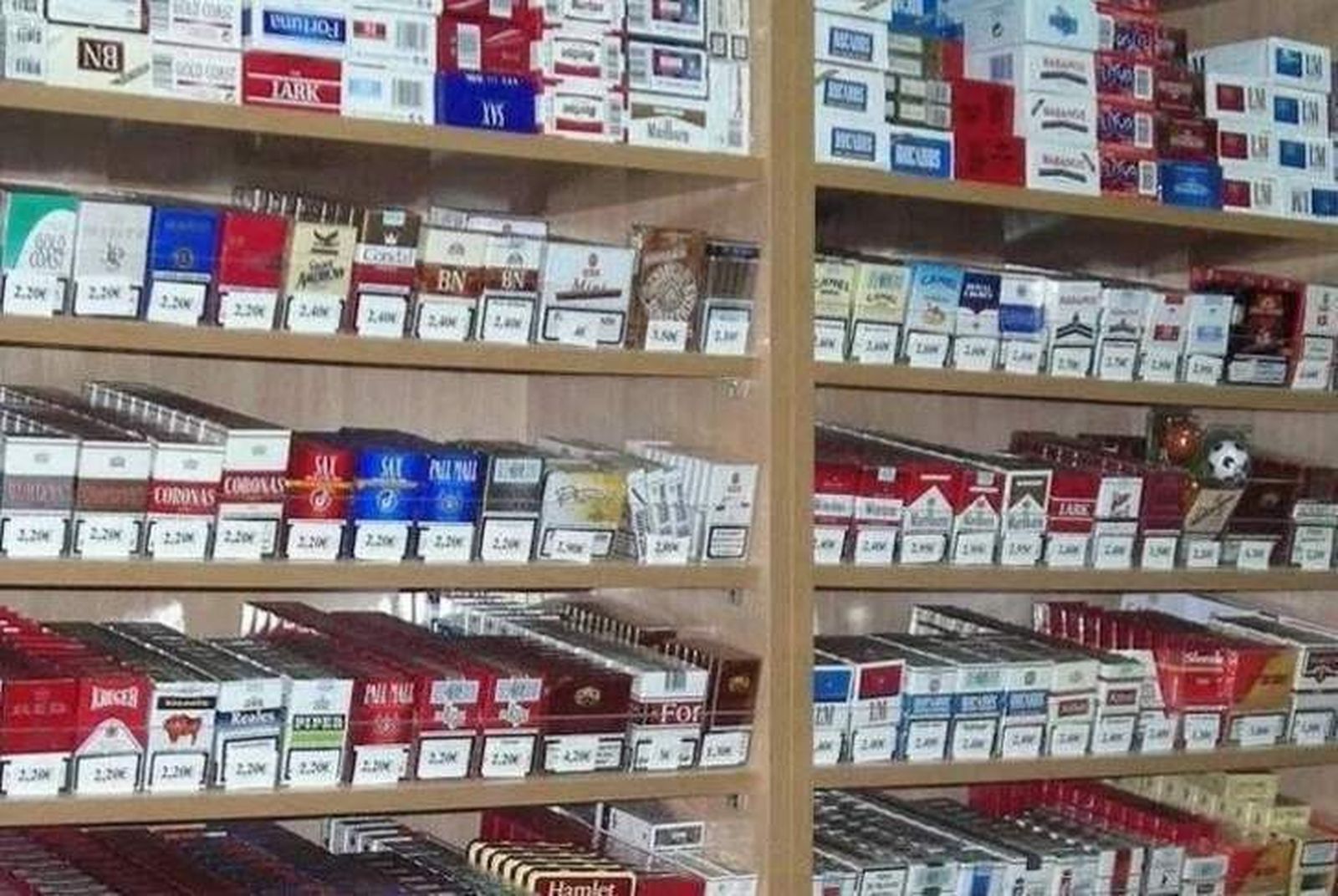 Venta de tabaco