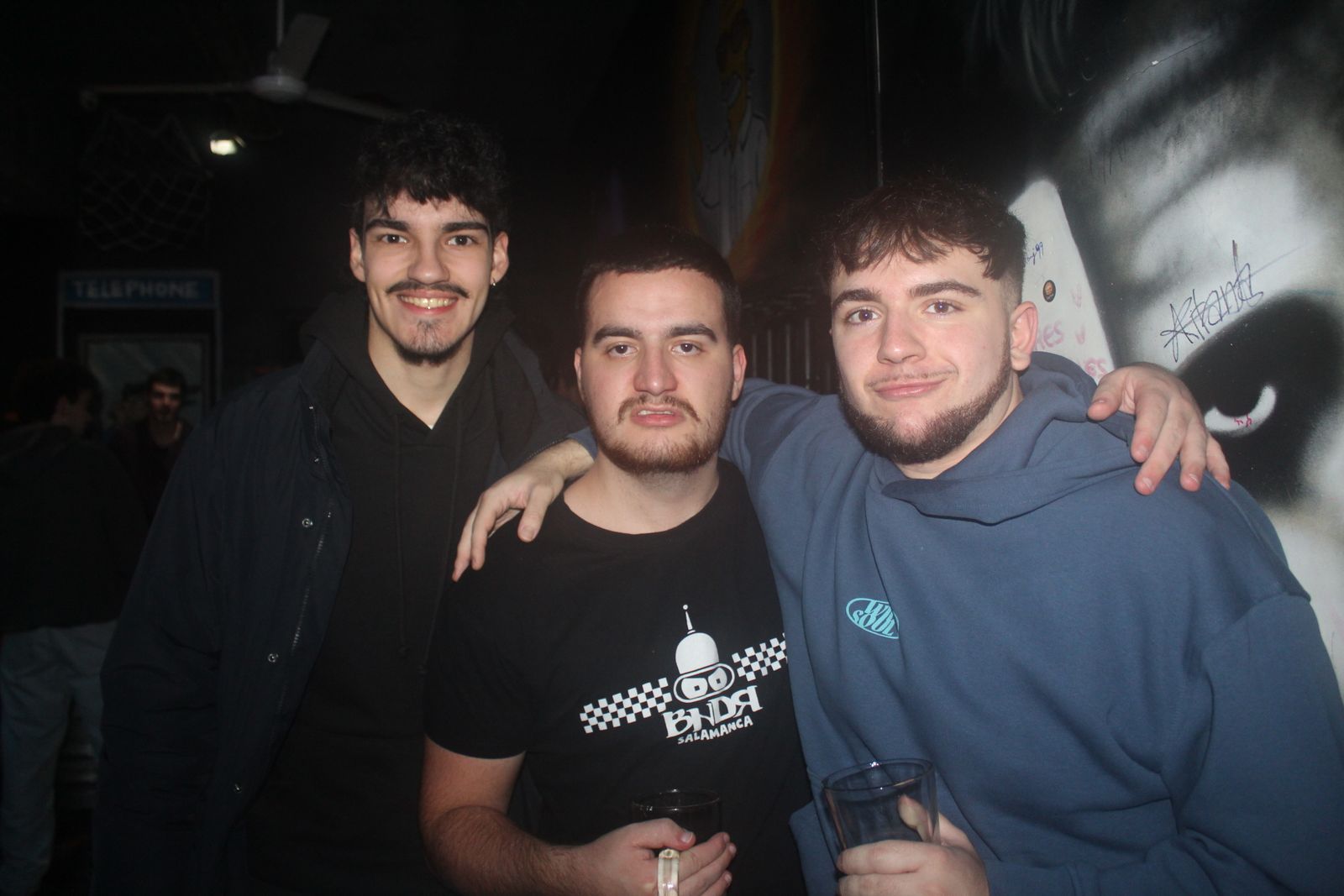 Salamanca de noche, viernes 24 de enero