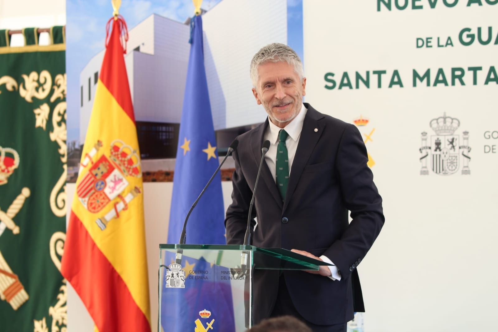 Fernando Grande Marlaska inaugura el cuartel de la Guardia Civil en Santa Marta (2)