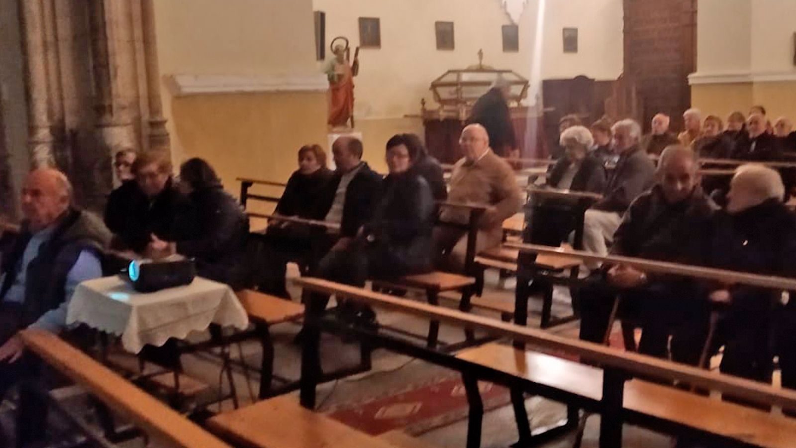 Asistentes al último concierto del ciclo organizado por la Diputación