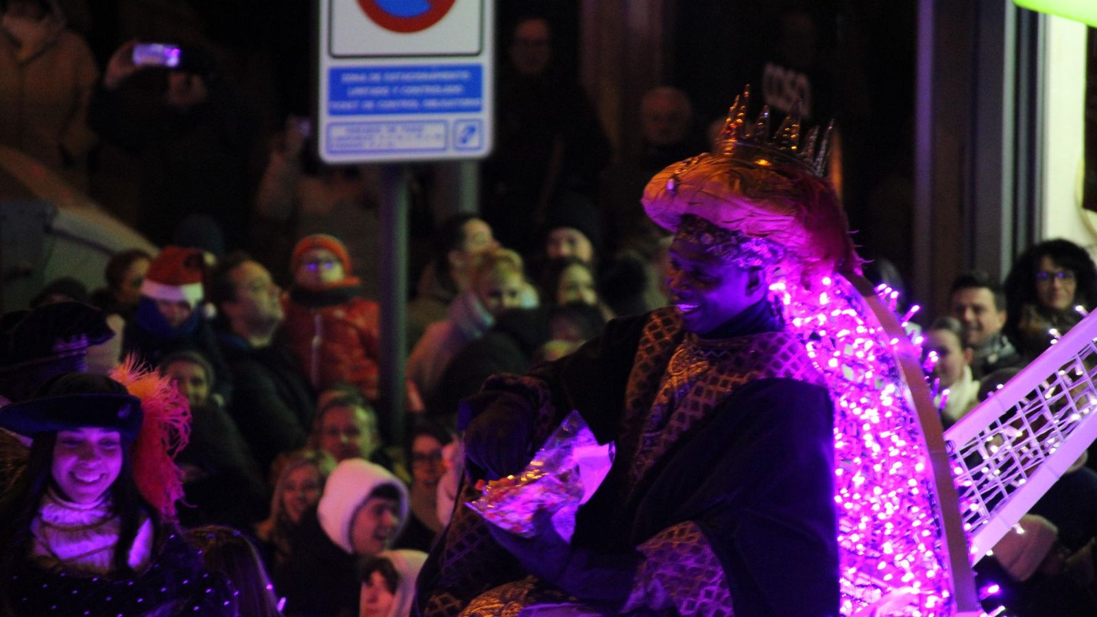Baltasar en el desfile de la Cabalgata de Reyes 2026