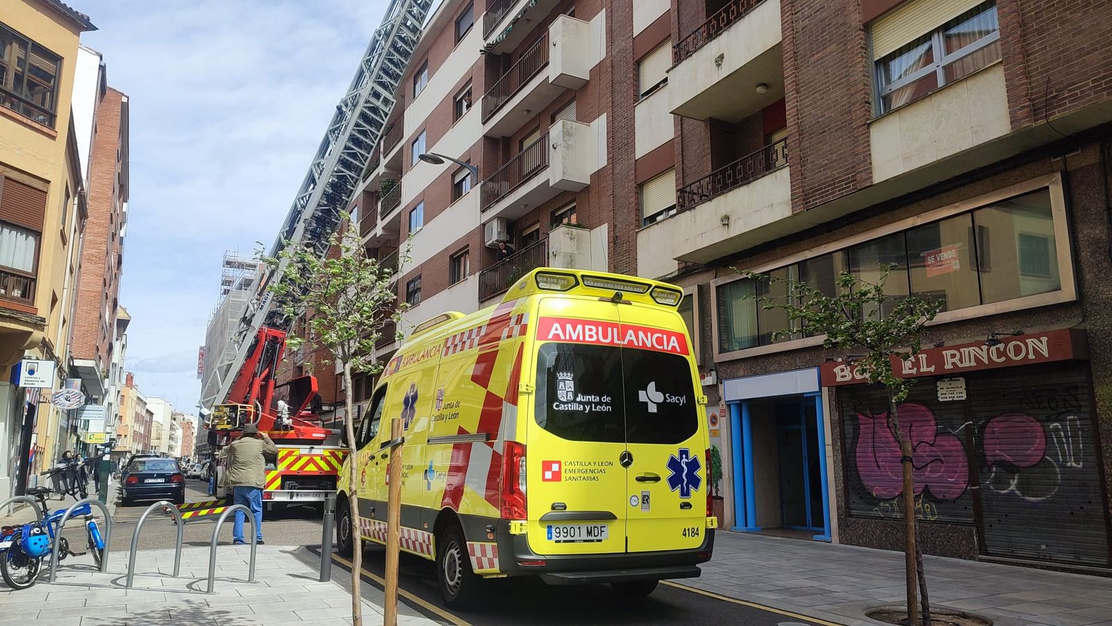 Imagen de los medios en la zona