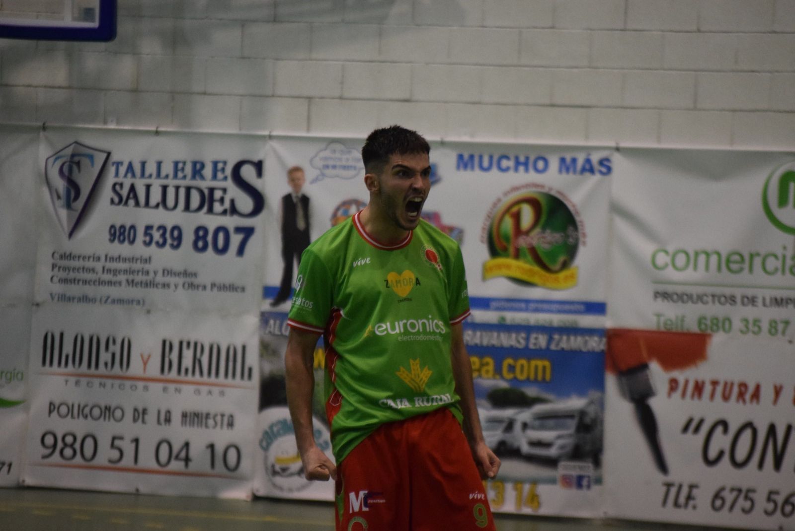 Ismael Medina, jugador del InterSala Zamora.